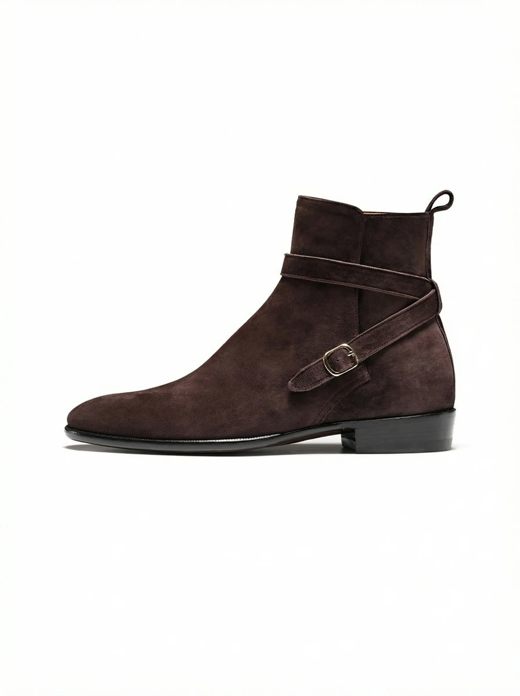 Suede Jodhpur Ankle Boots - Image 4