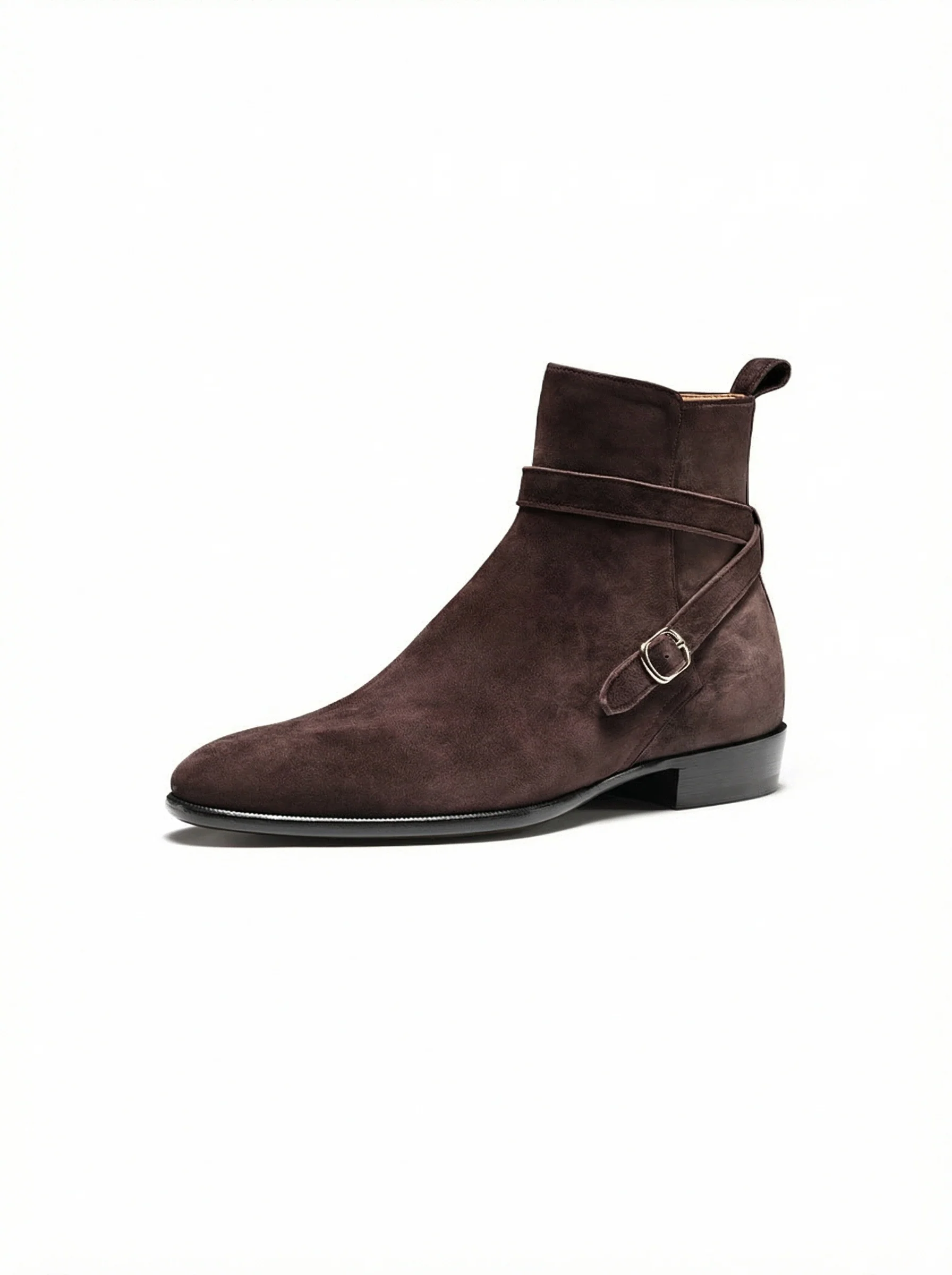 Suede Jodhpur Ankle Boots - Image 5