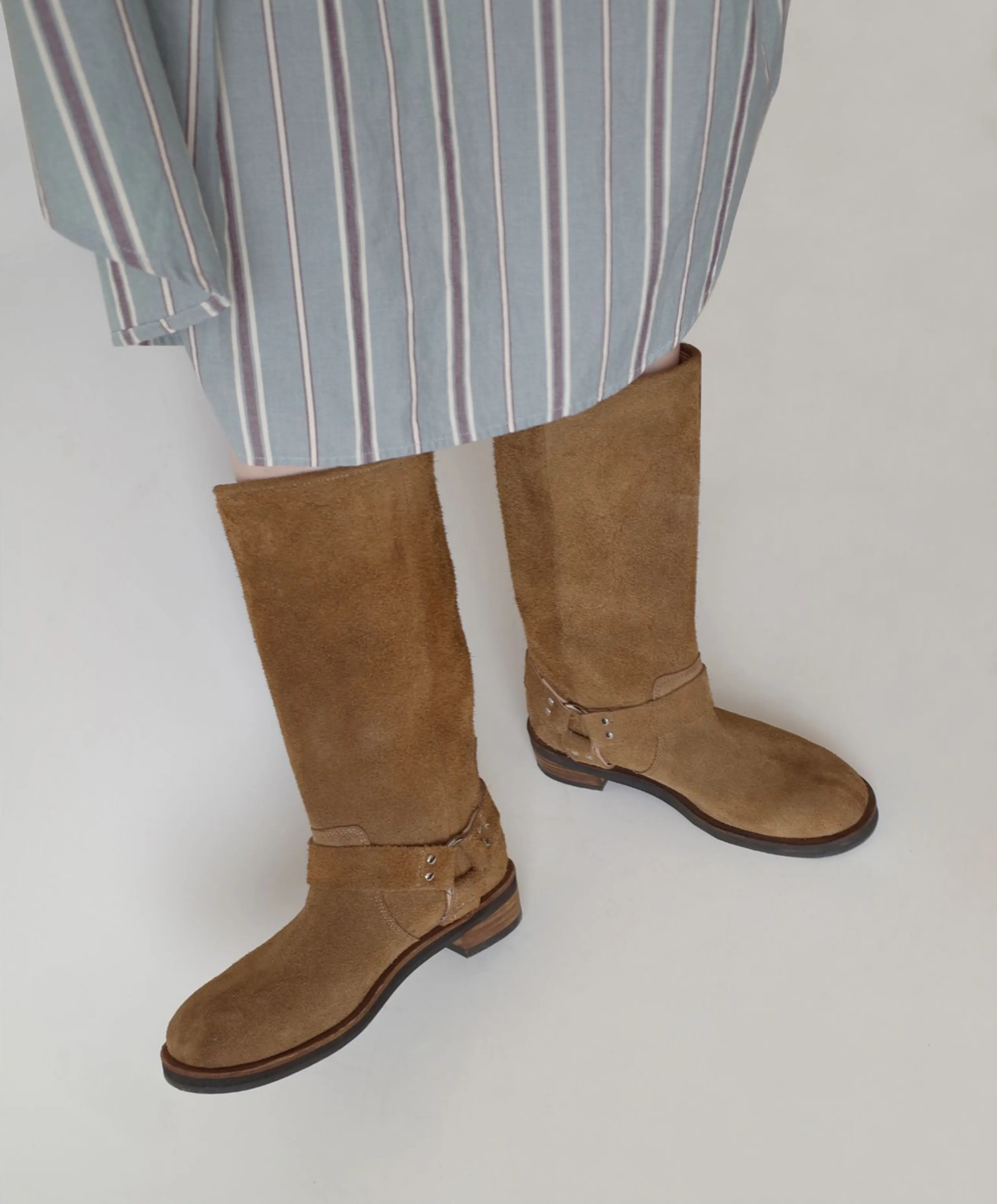 Suede Knight Boots - Image 5