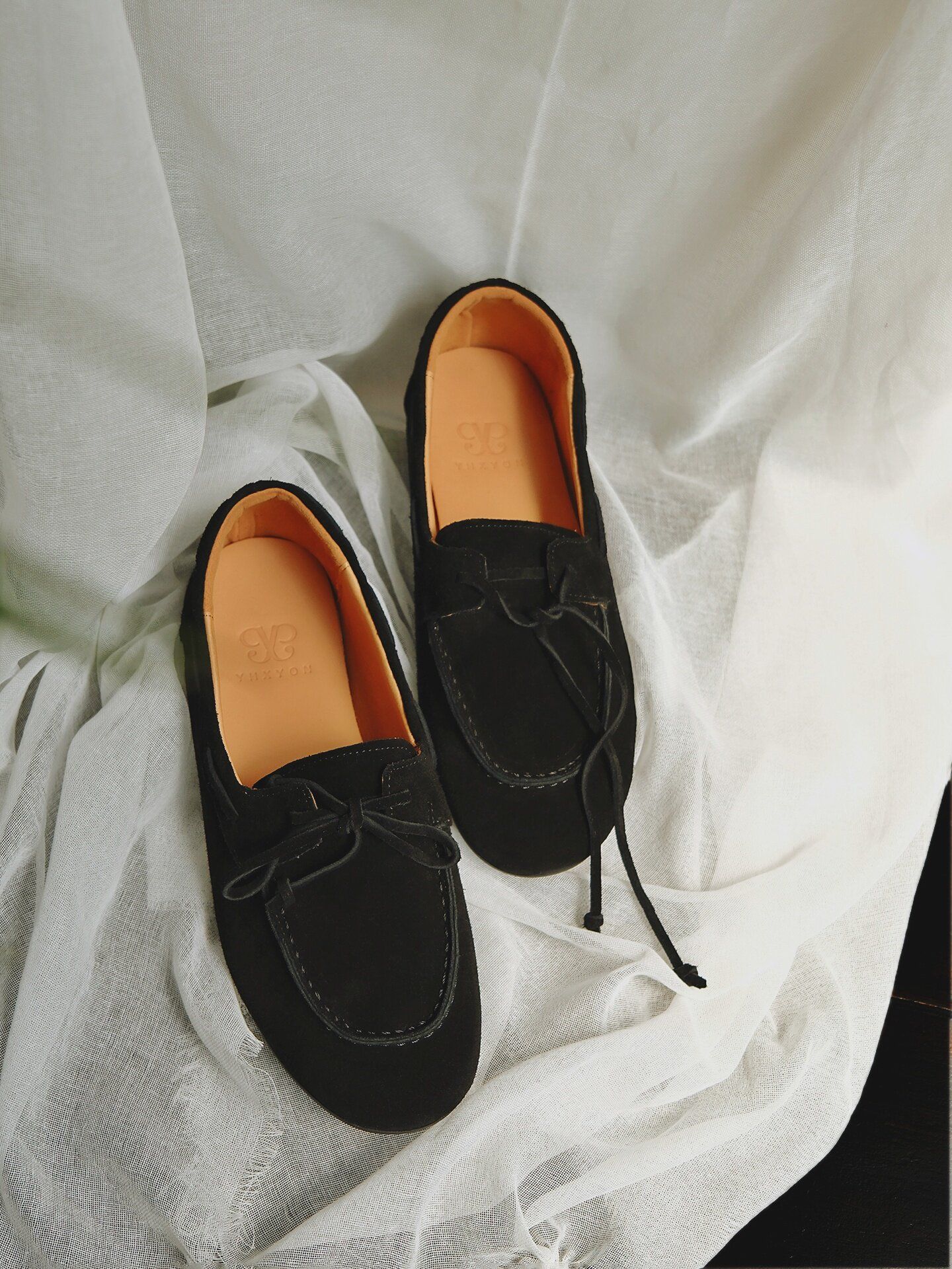 Suede Lace Loafers - Image 5