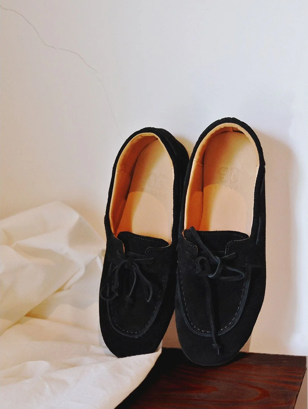 Suede Lace Loafers - Image 7