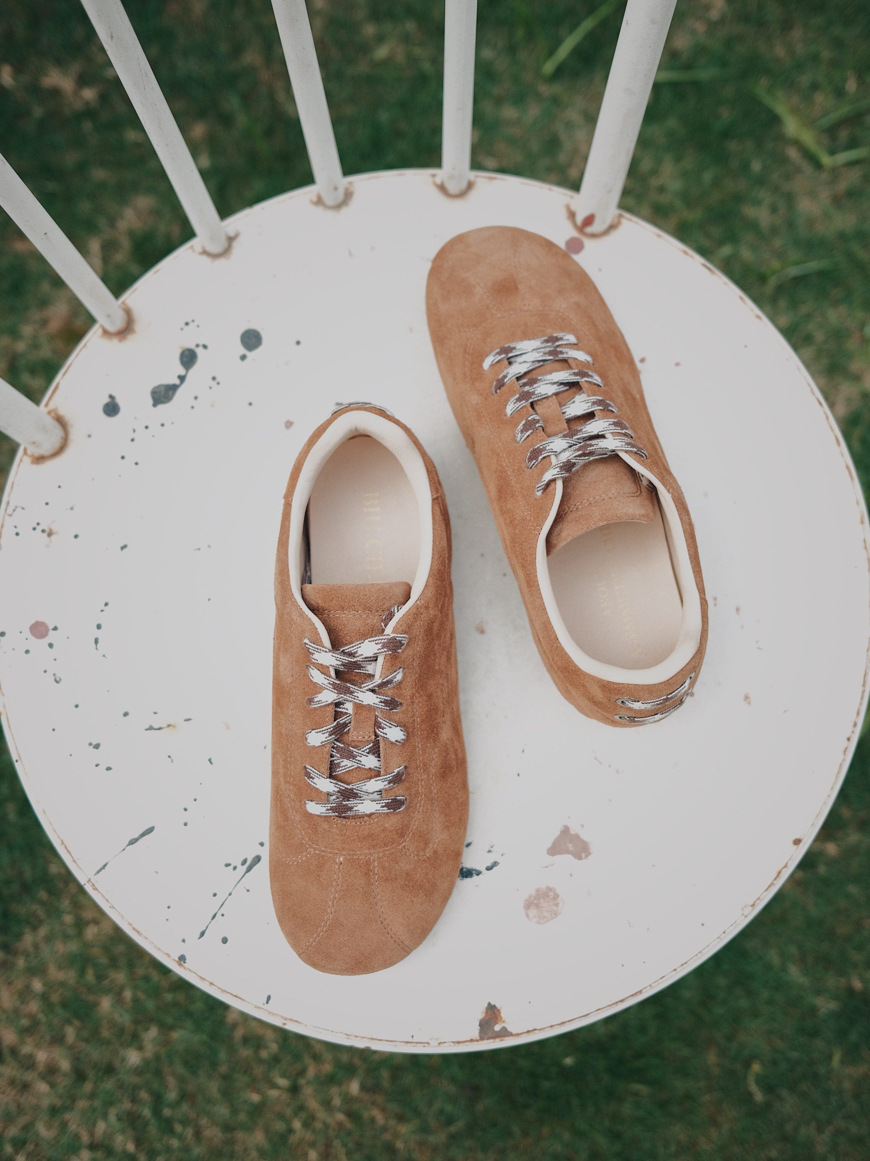 Suede Low-Top Sneakers