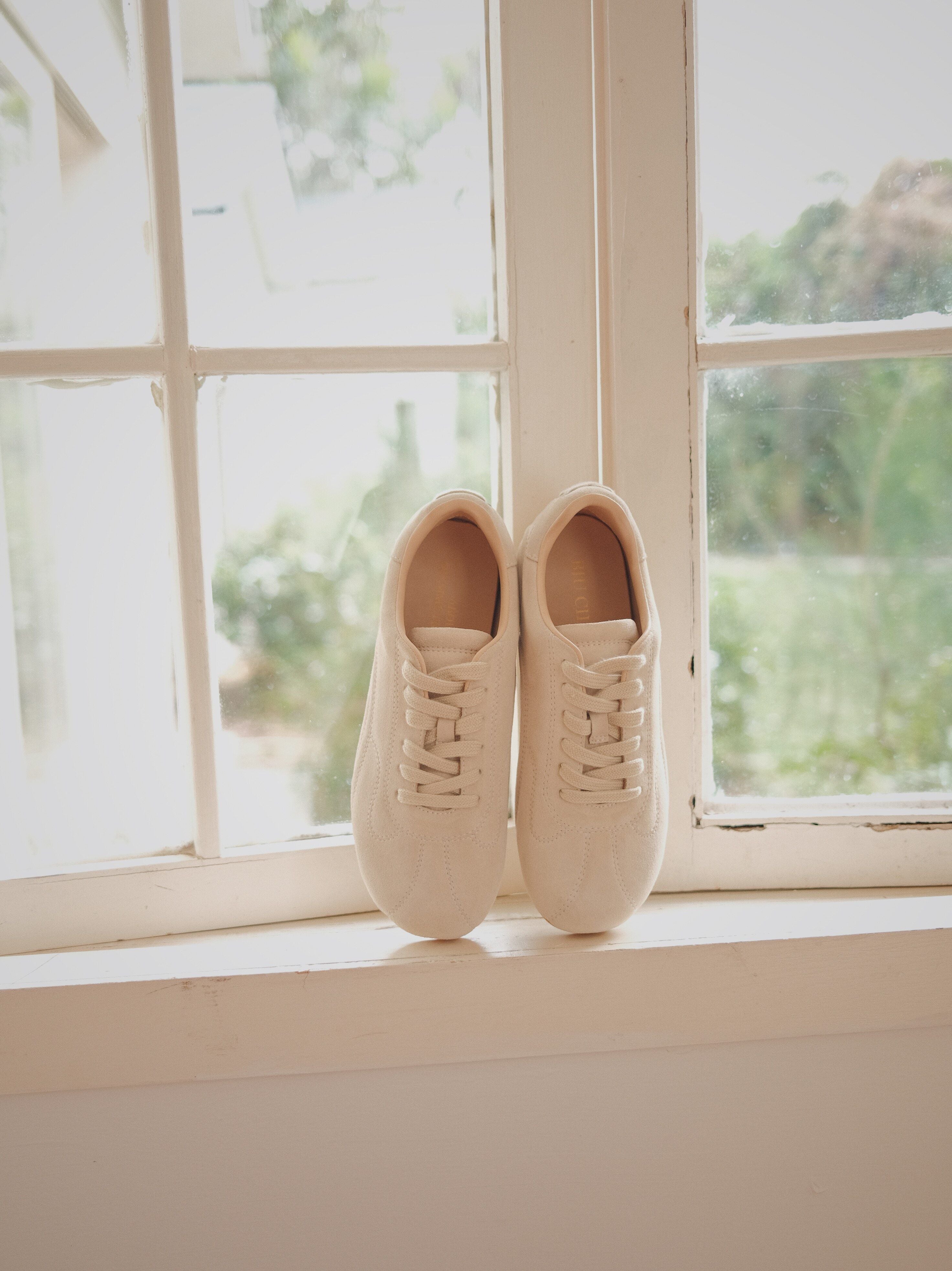 Suede Low-Top Sneakers - Image 2