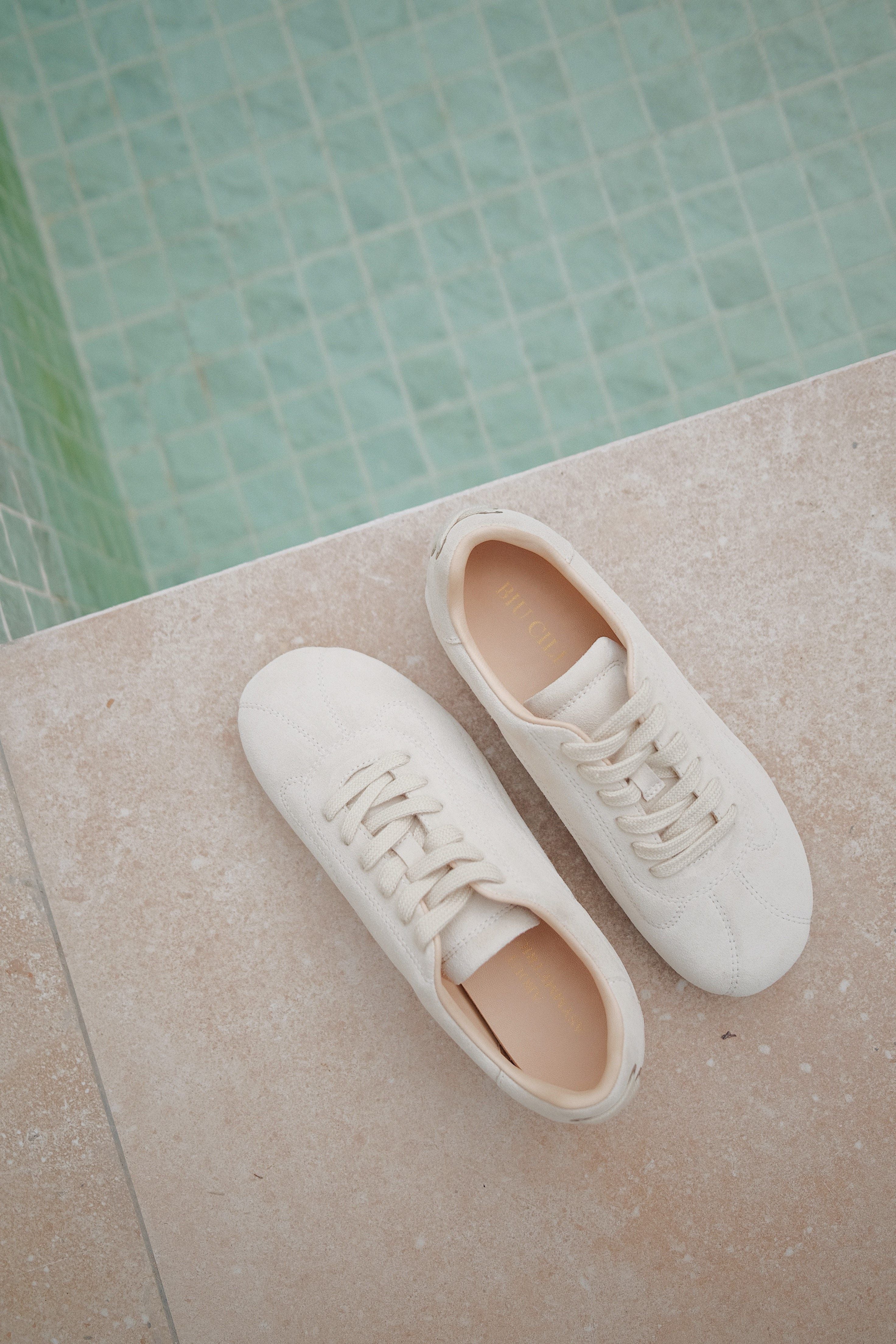 Suede Low-Top Sneakers - Image 4