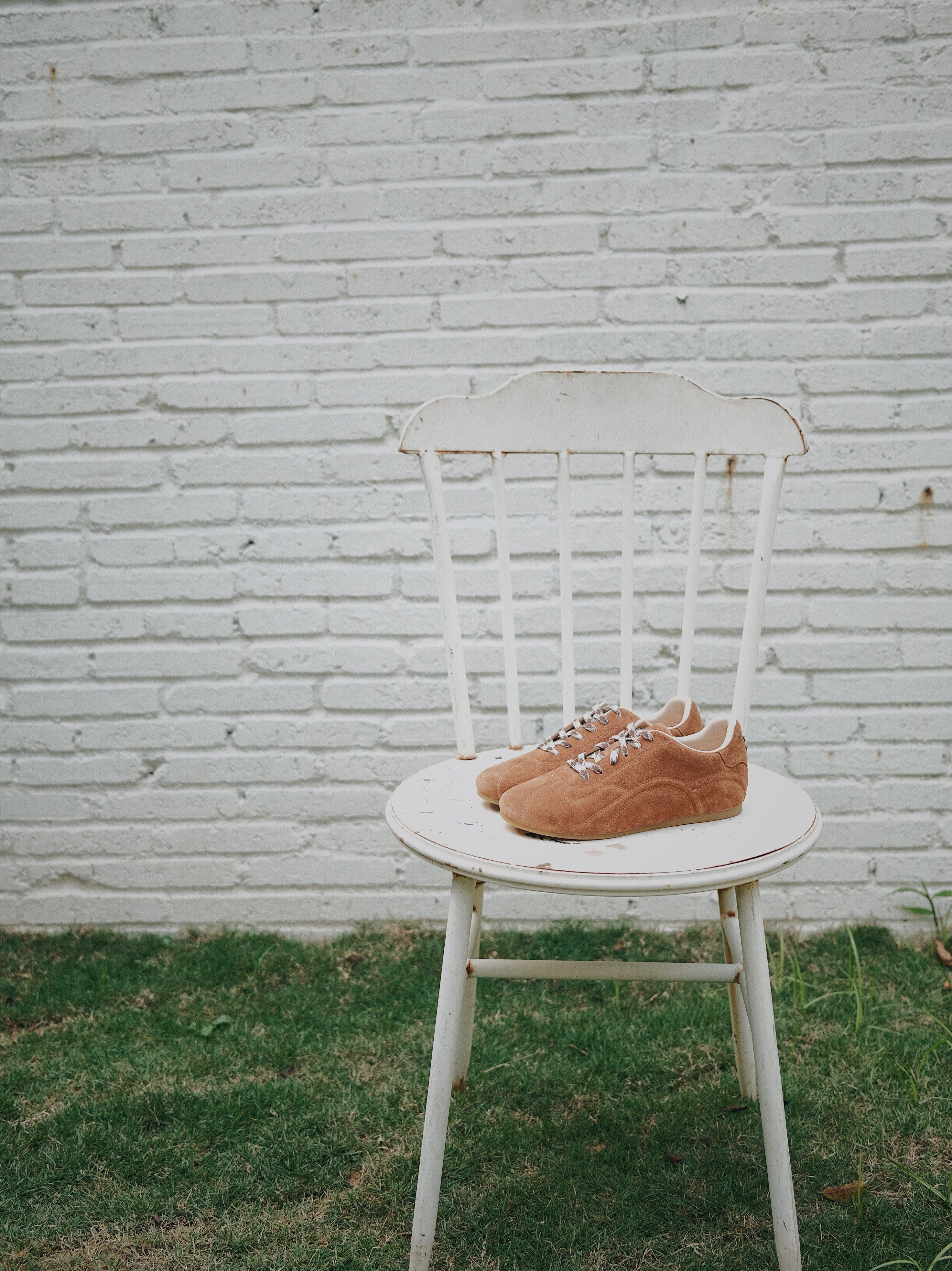 Suede Low-Top Sneakers - Image 7