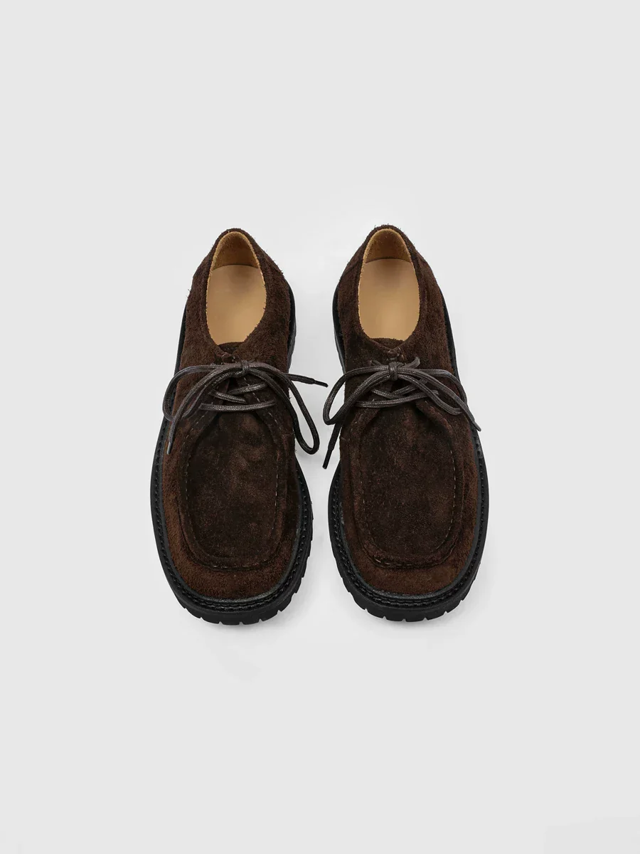 Suede Lug Derbies - Image 3