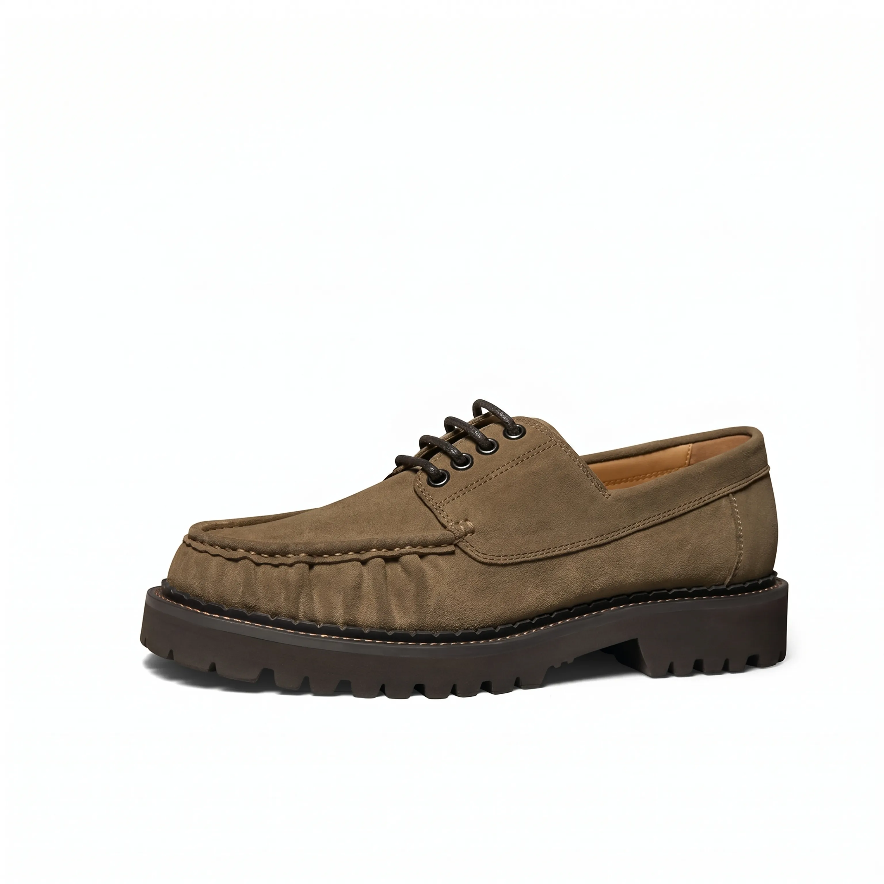Suede Lug Derby - Image 4