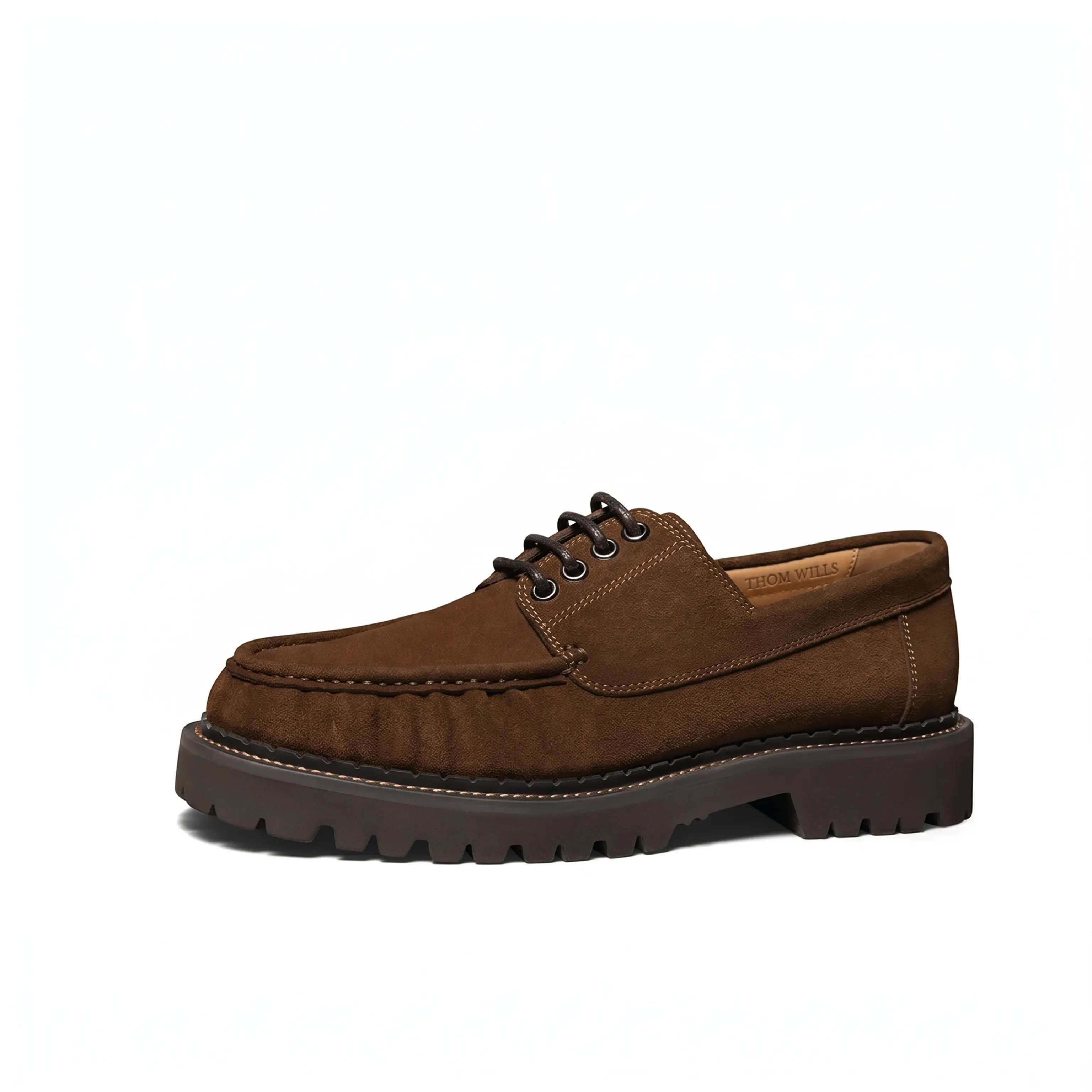 Suede Lug Derby - Image 5
