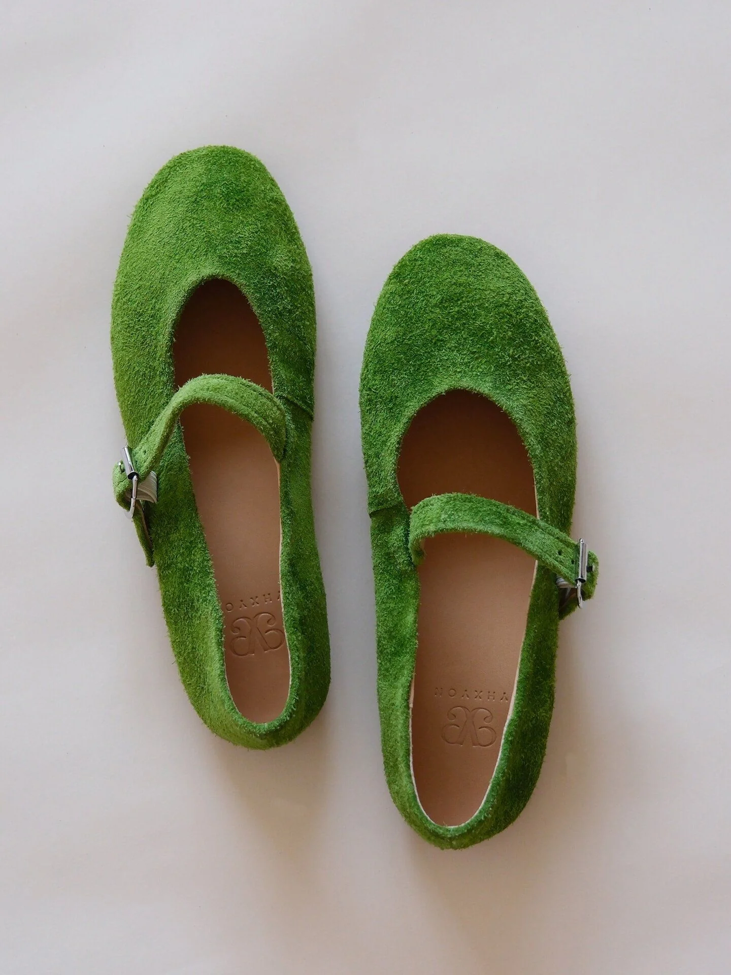 Suede Mary Jane Flats - Image 7