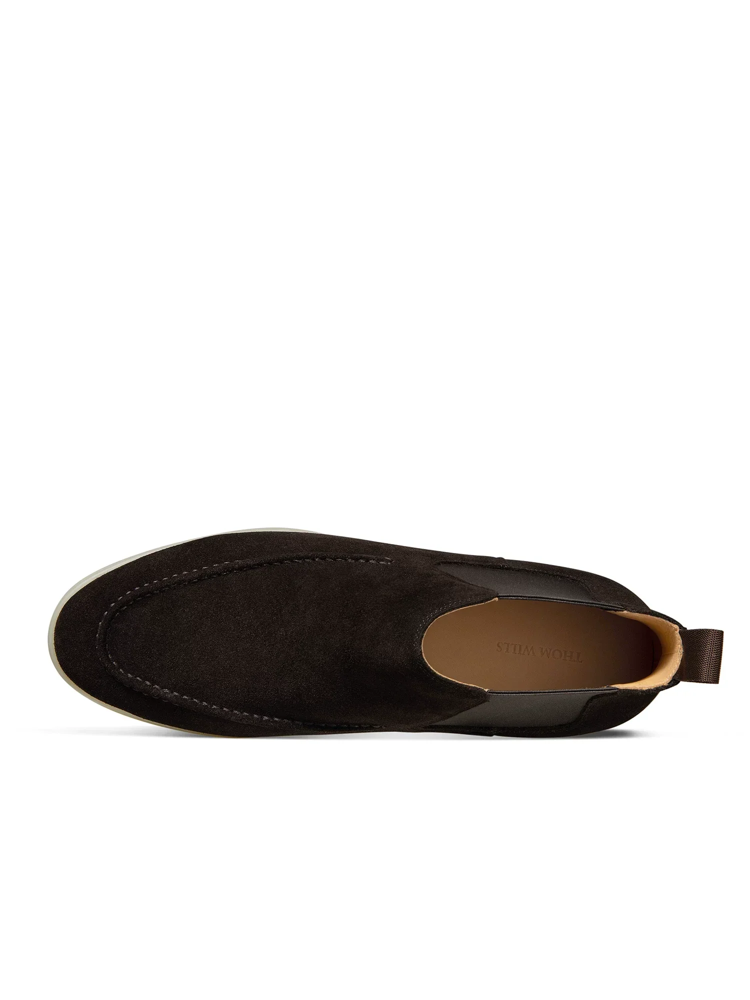 Suede Moc-Toe Chelsea Boots - Image 5