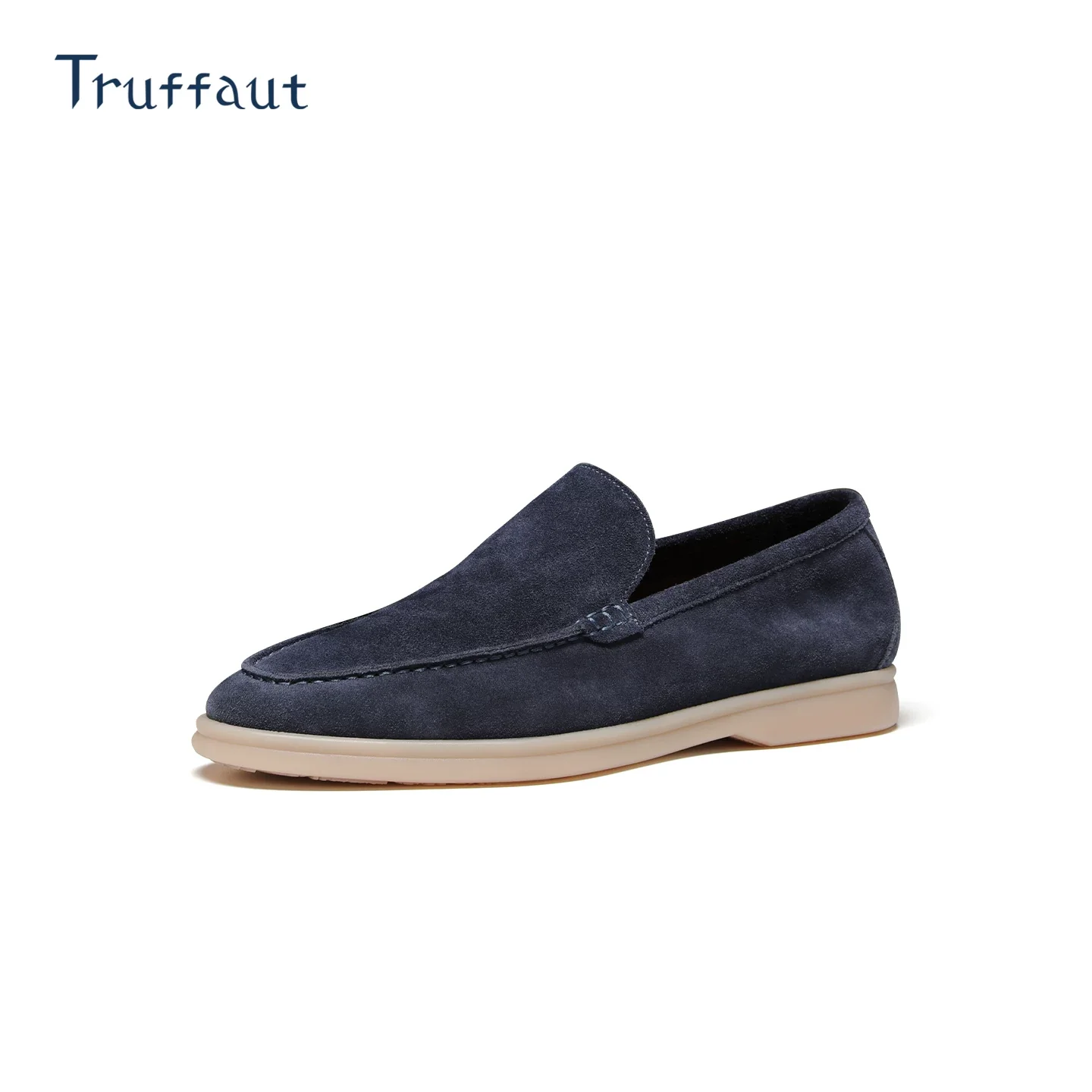Suede Moc-Toe Loafers - Image 9