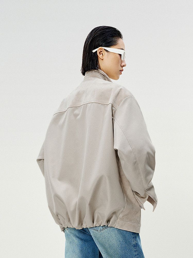 Suede-Panel Jacket - Image 2