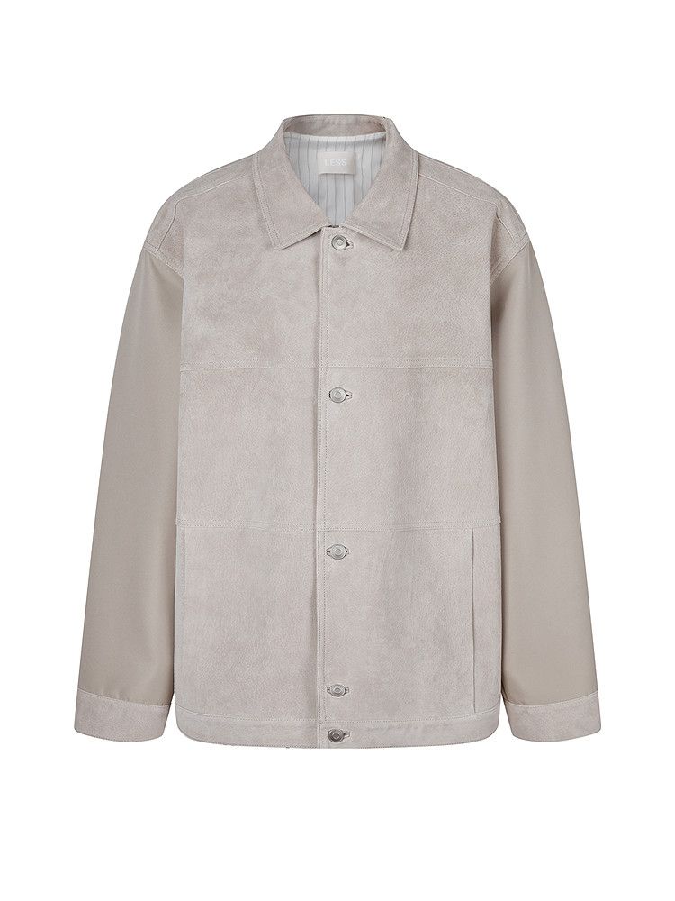 Suede-Panel Jacket - Image 4