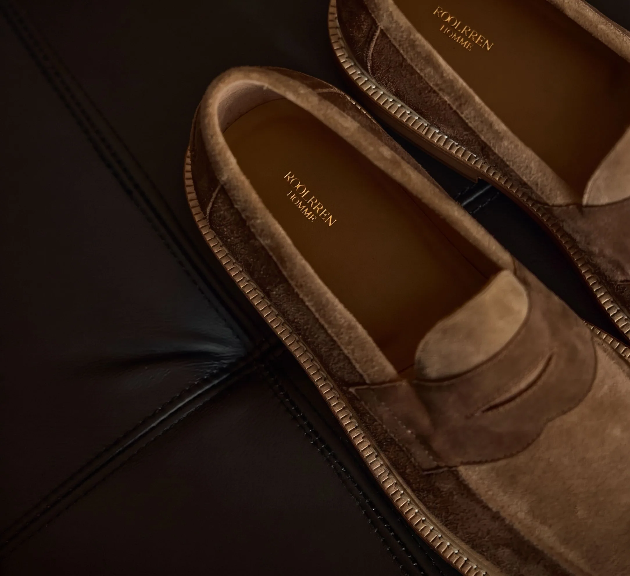 Suede Penny Loafers - Image 3