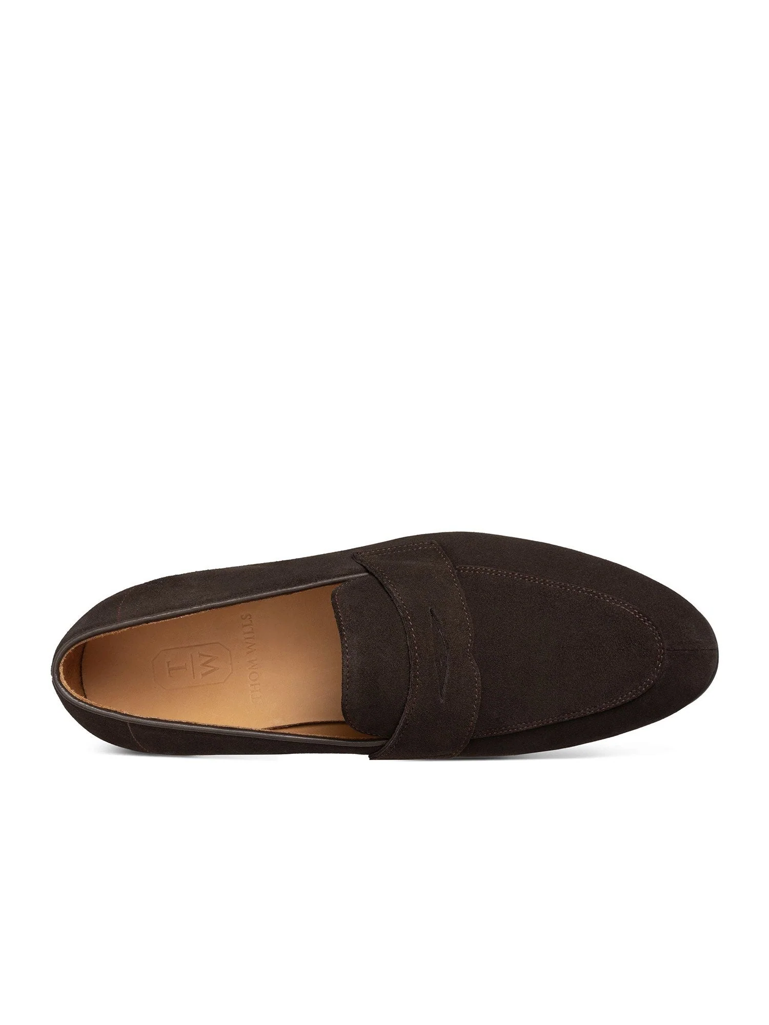 Suede Penny Loafers - Image 2