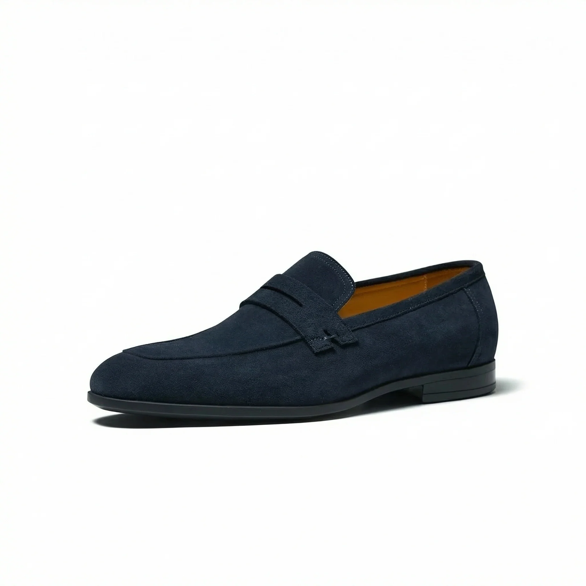 Suede Penny Loafers - Image 4