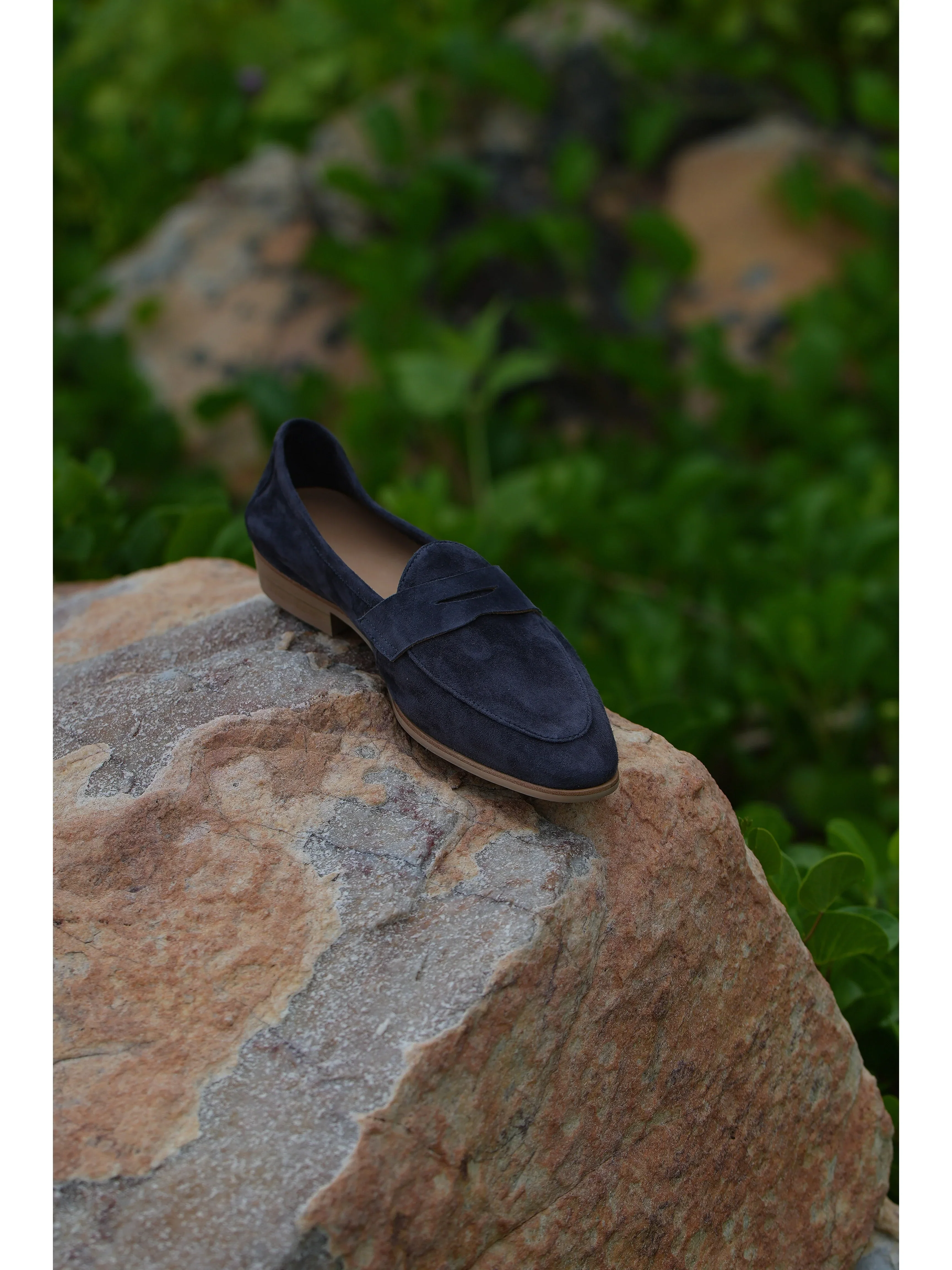 Suede Penny Loafers - Image 3