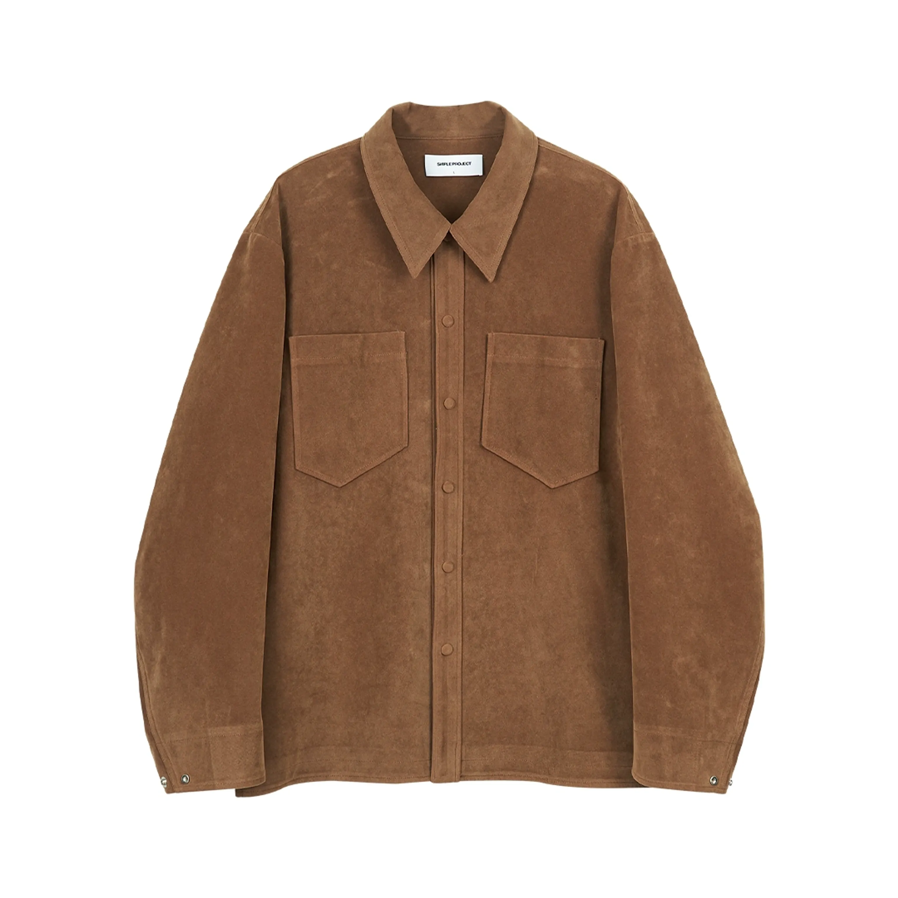 Suede Shirt Jacket - Image 7