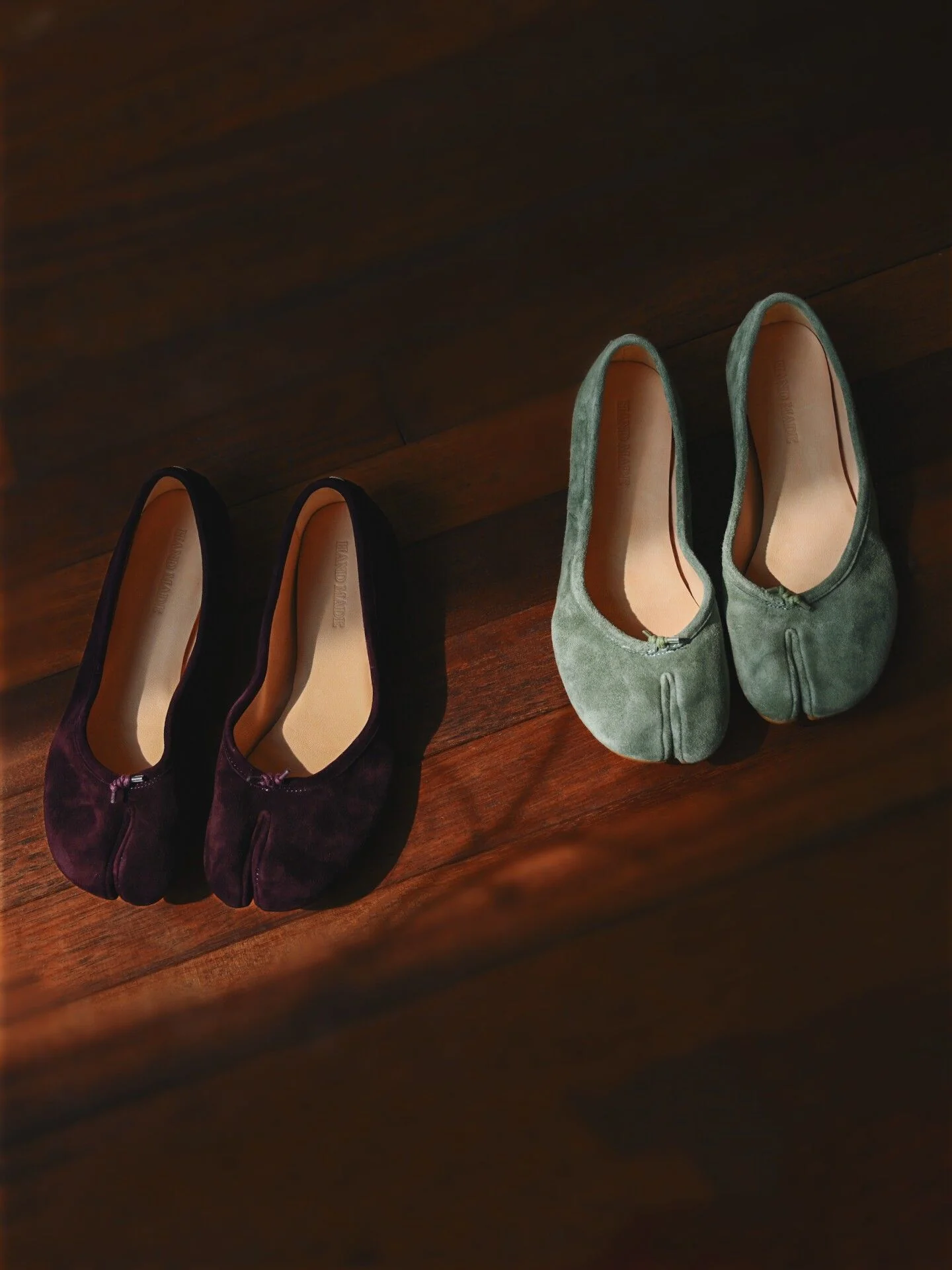 Suede Tabi Flats