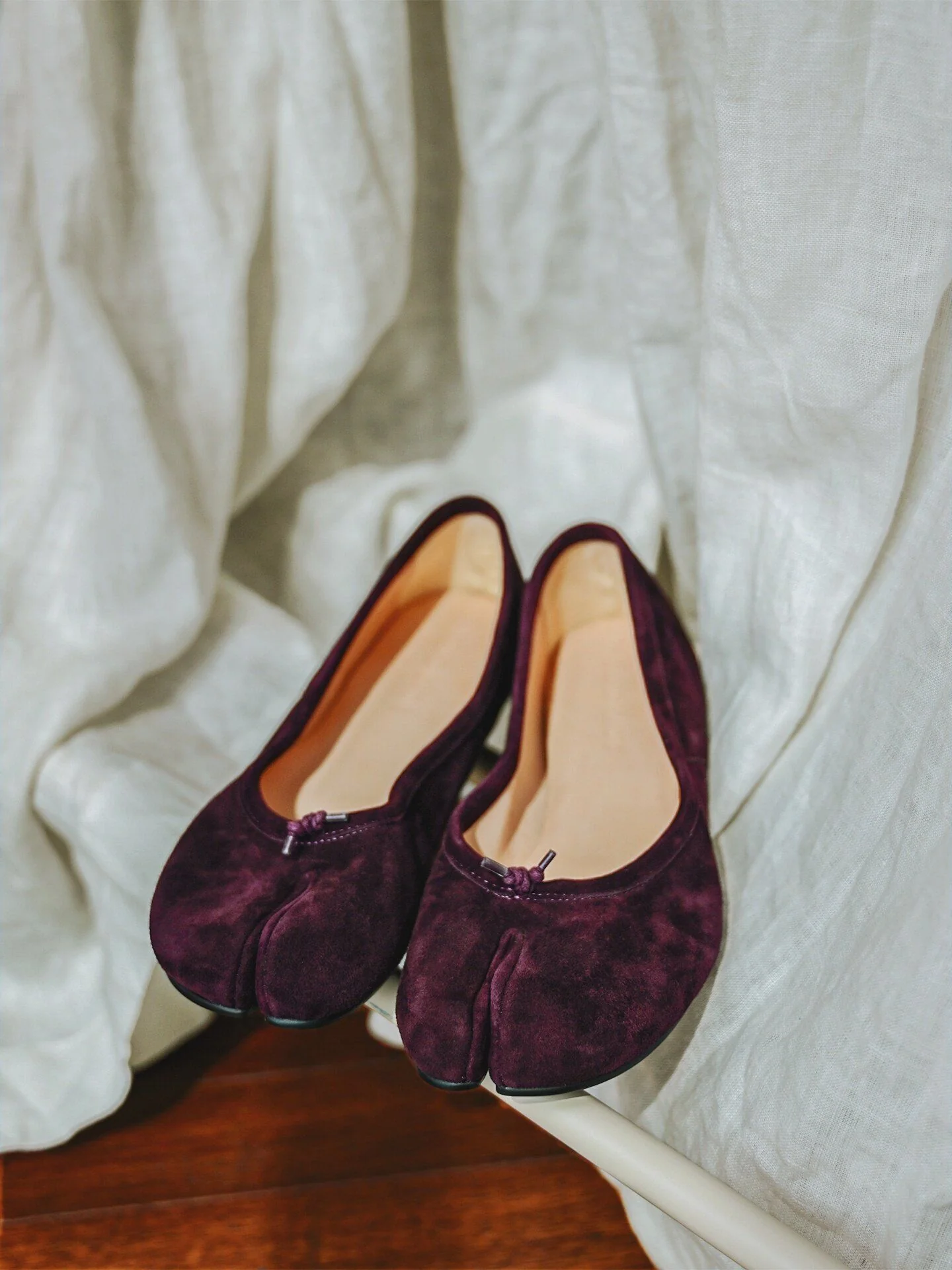 Suede Tabi Flats - Image 7