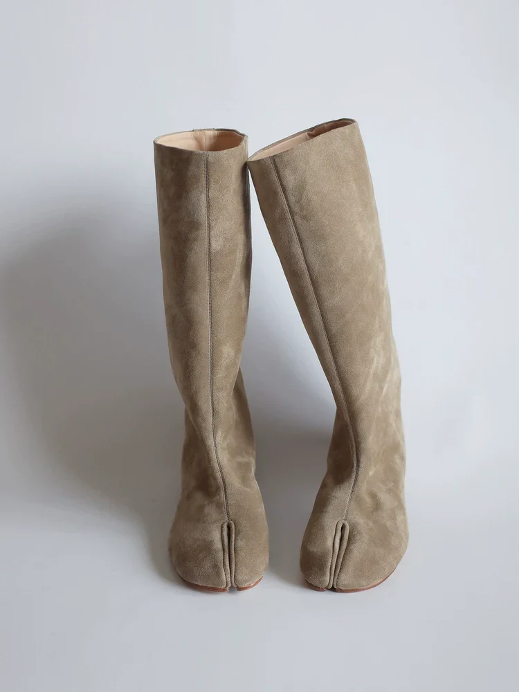 Suede Tabi Tall Boots