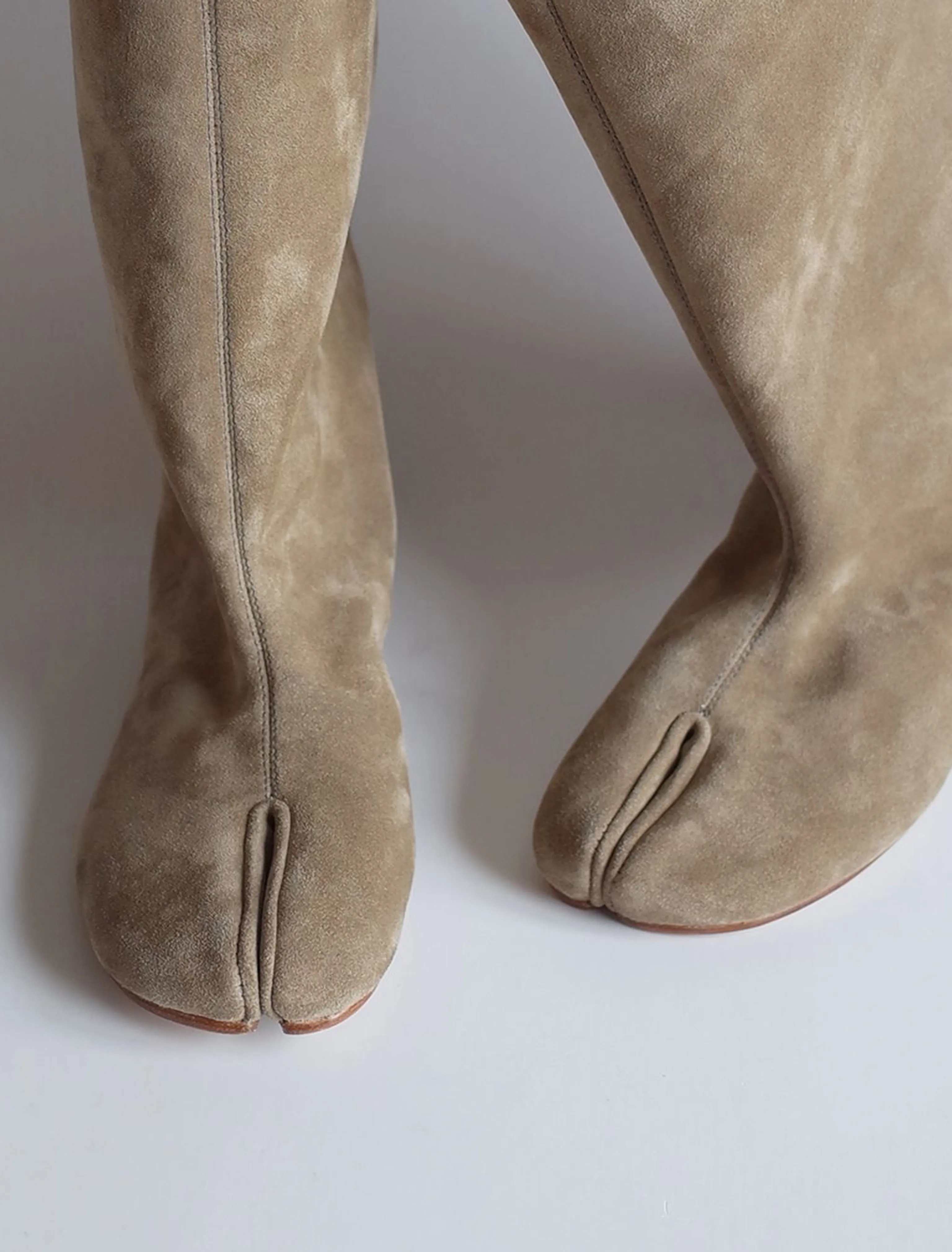 Suede Tabi Tall Boots - Image 5