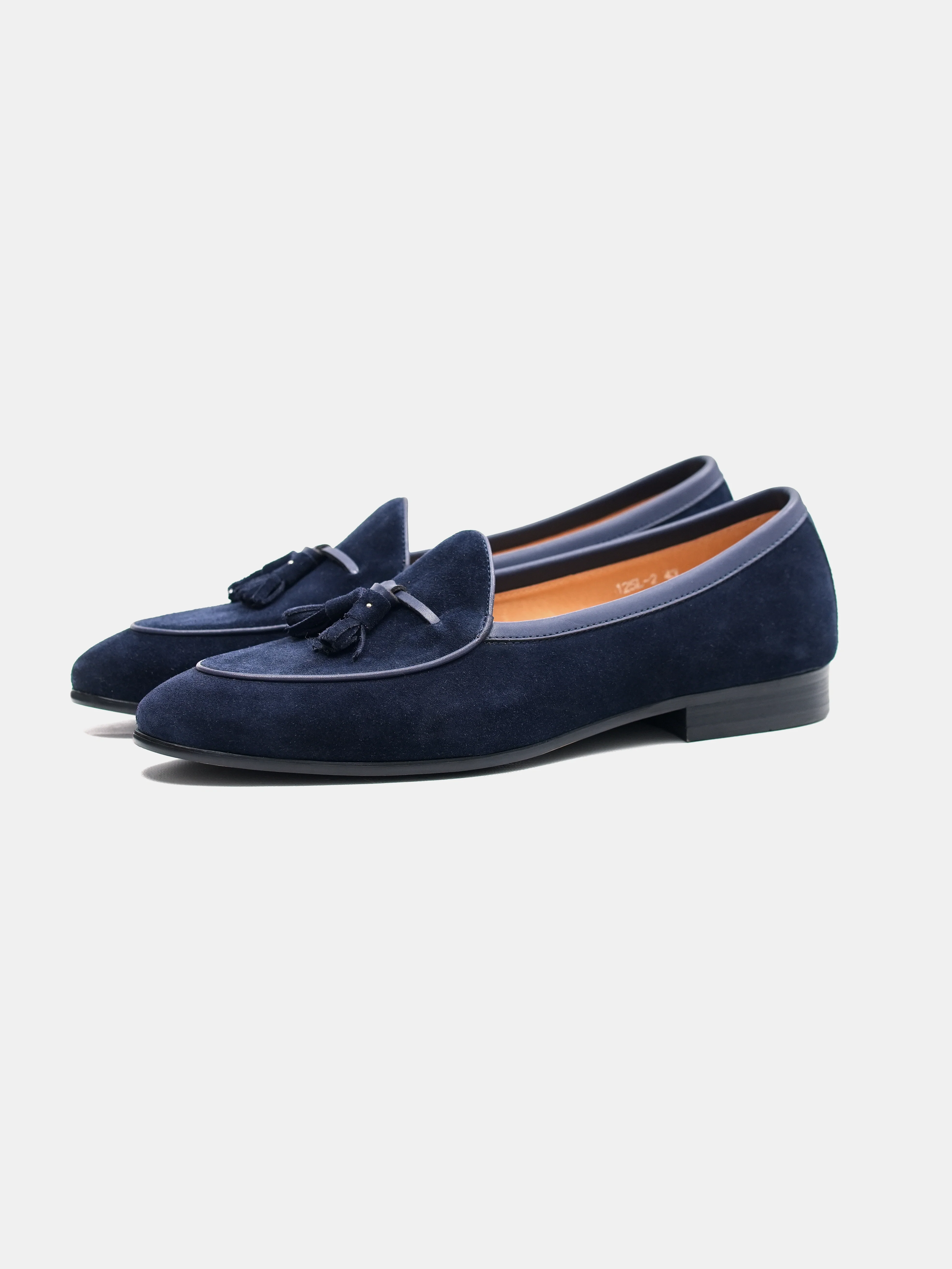 Suede Tassel Loafers - Image 2