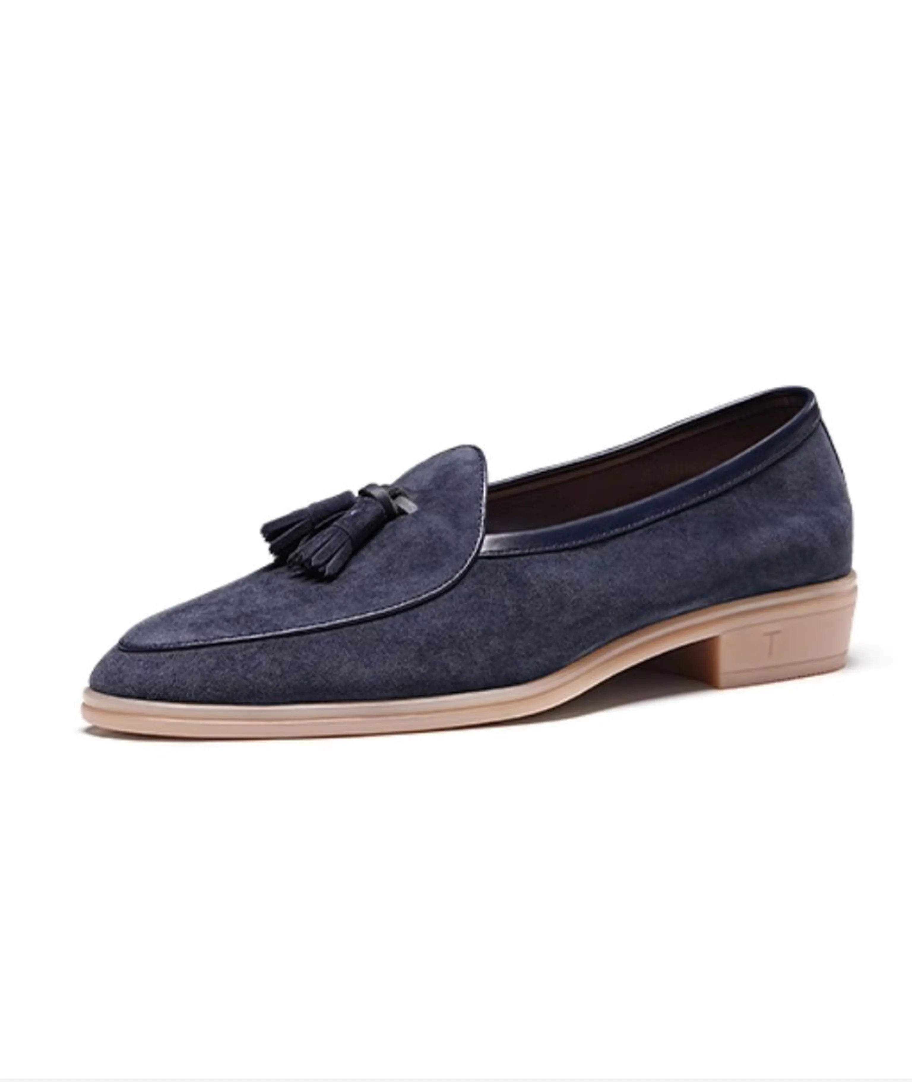 Suede Tassel Loafers - Image 5