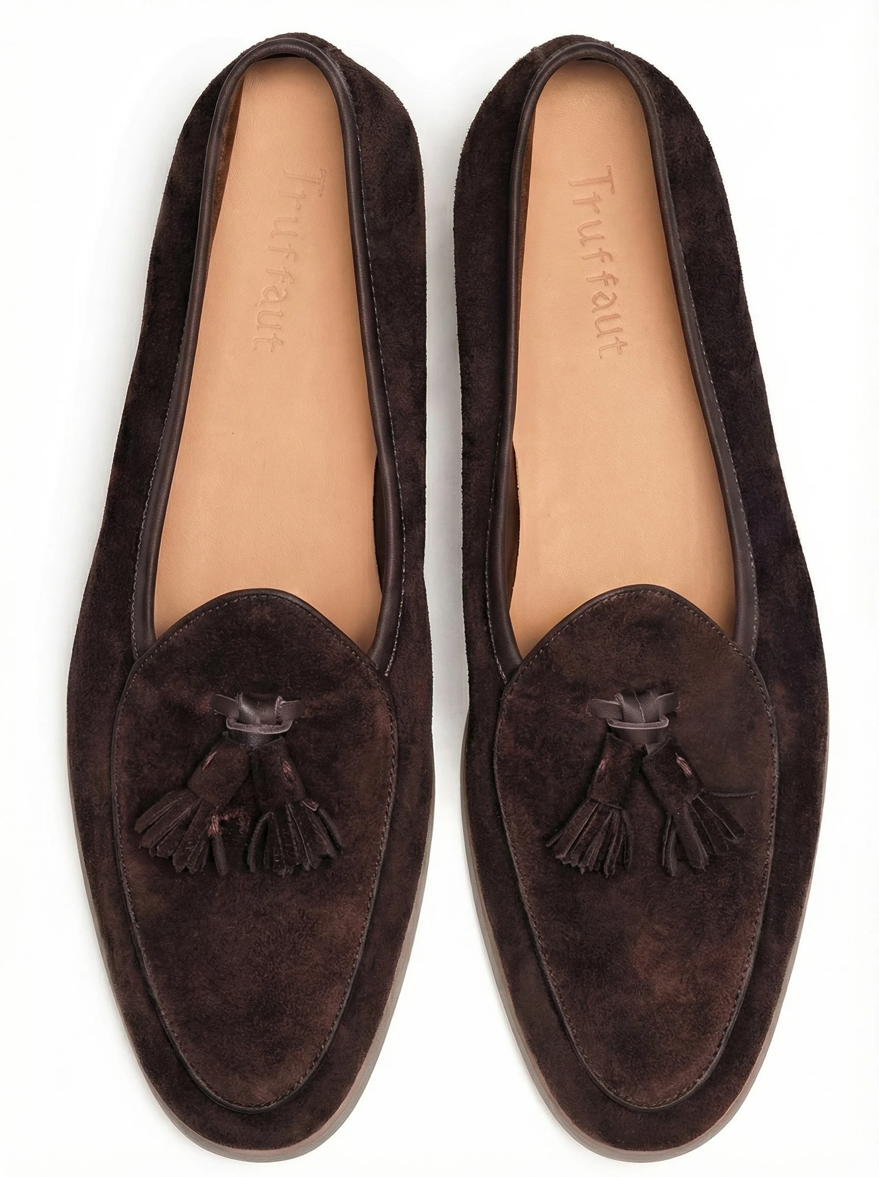 Suede Tassel Loafers - Image 6