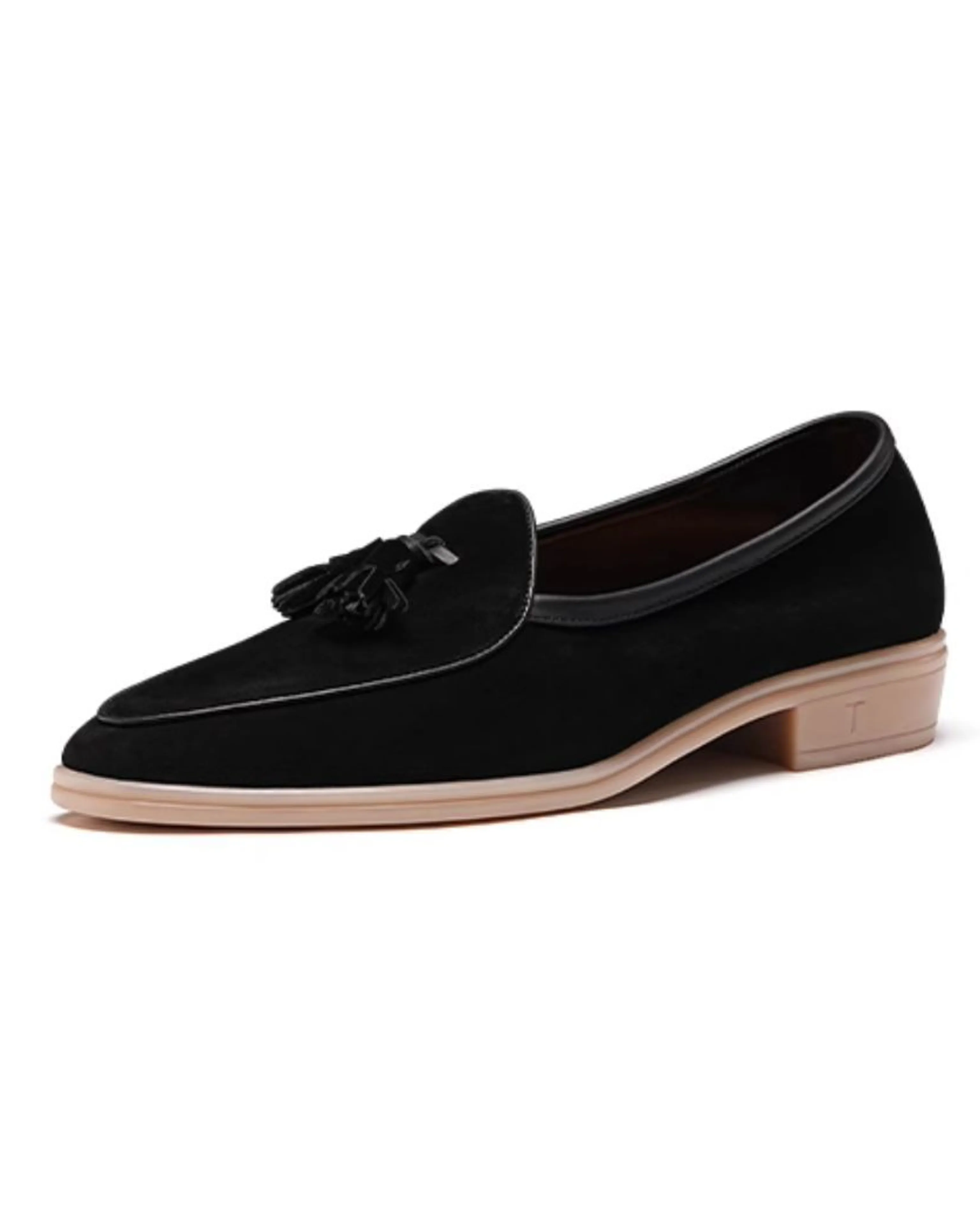 Suede Tassel Loafers - Image 8