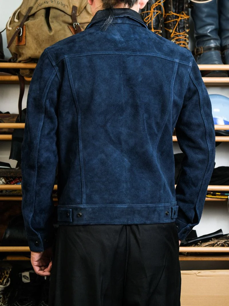 Suede Trucker Jacket - Image 4
