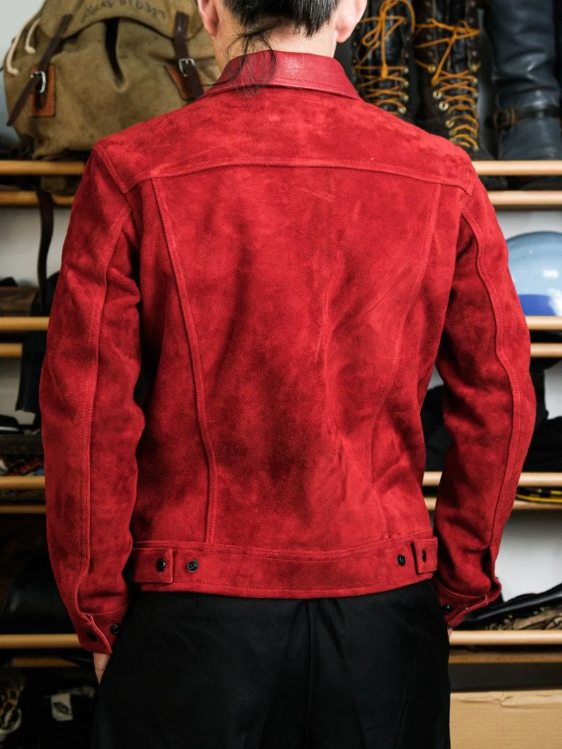 Suede Trucker Jacket - Image 5