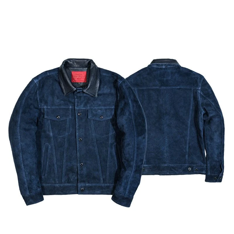 Suede Trucker Jacket - Image 6