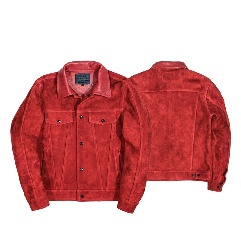 Suede Trucker Jacket - Image 7