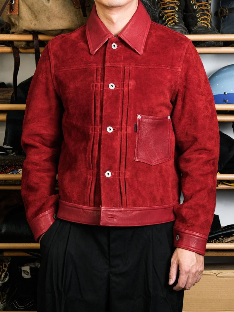 Suede Trucker Jacket - Image 2