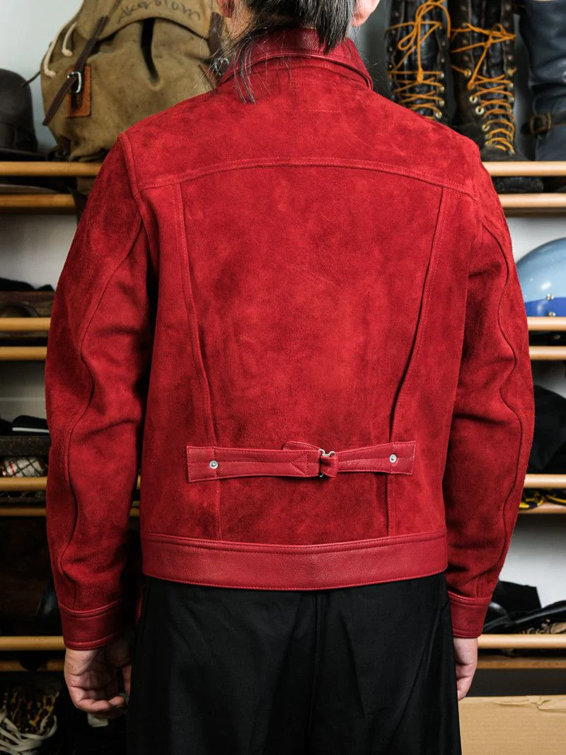 Suede Trucker Jacket - Image 5