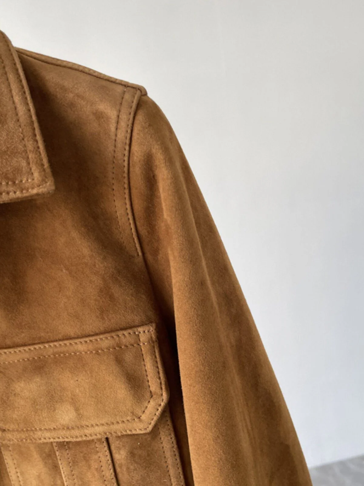 Suede Utility Jacket - Image 3