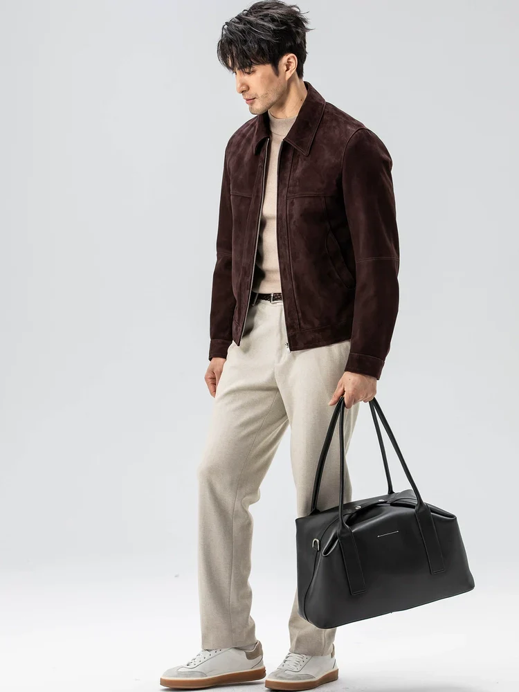 Suede Zip-Front Jacket - Image 3