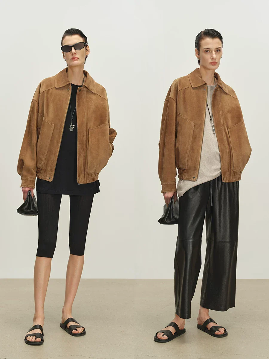 Suede Zip Jacket