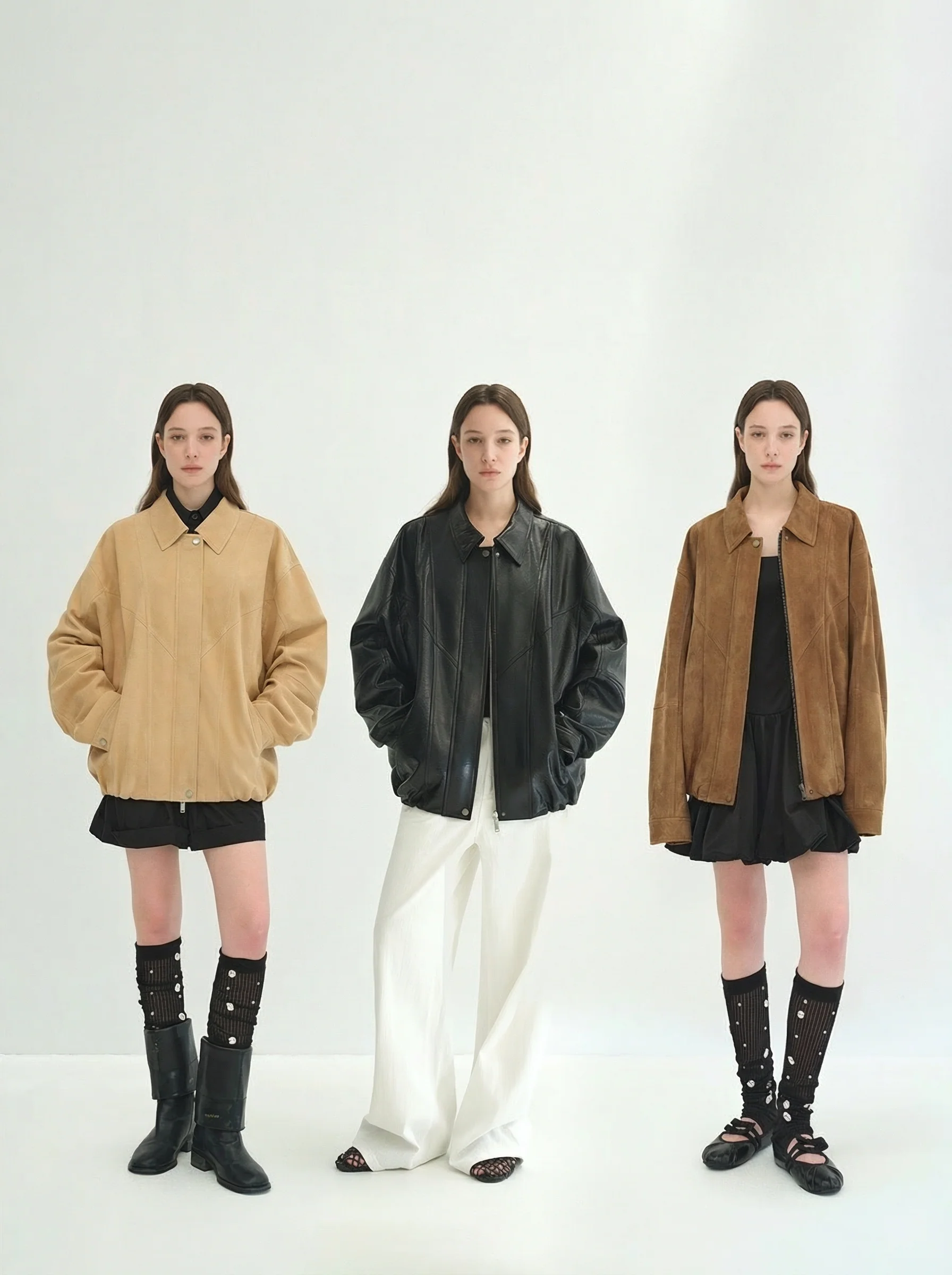 Suede Zip Jacket - Image 2