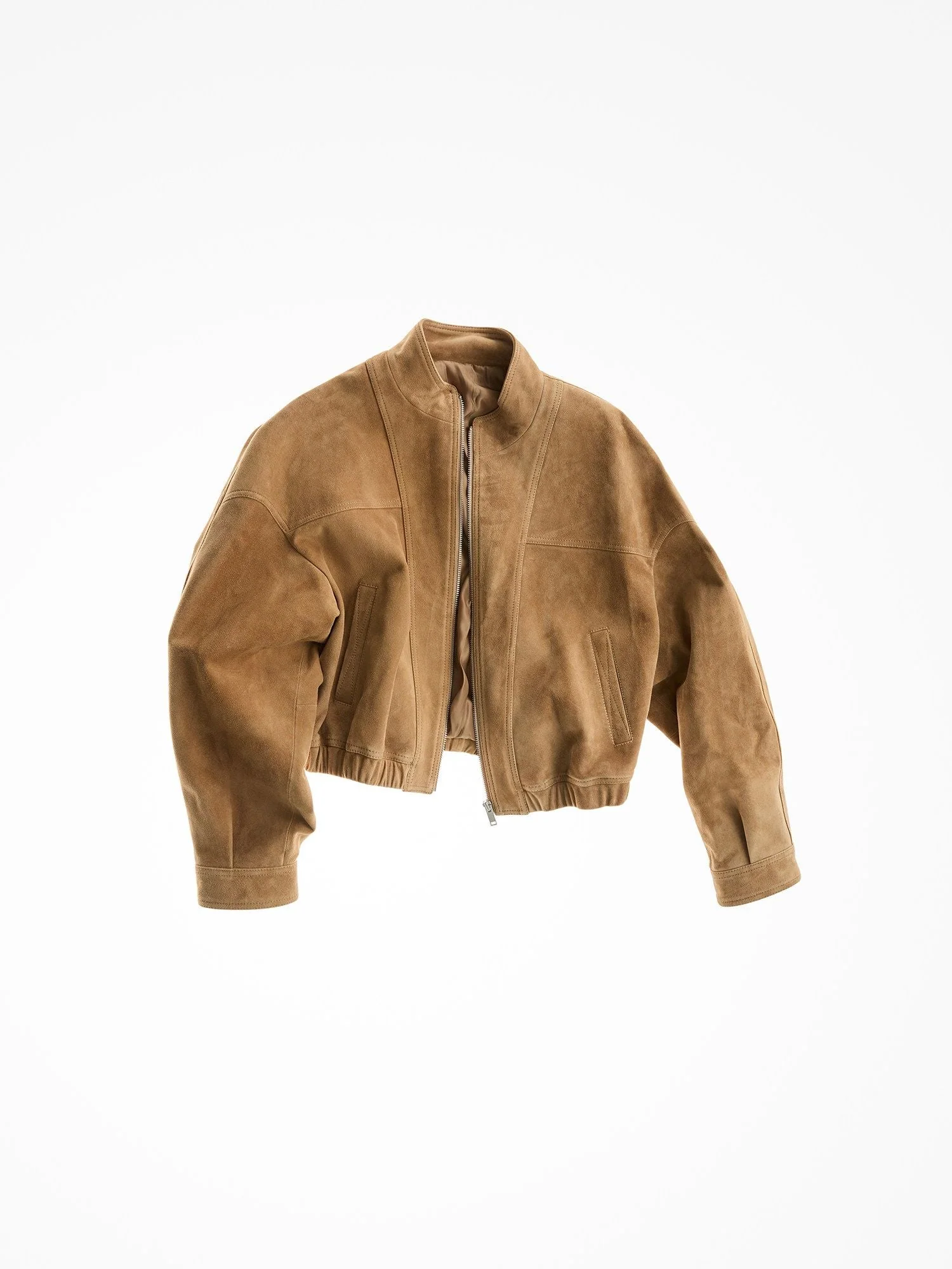 Suede Zip Jacket