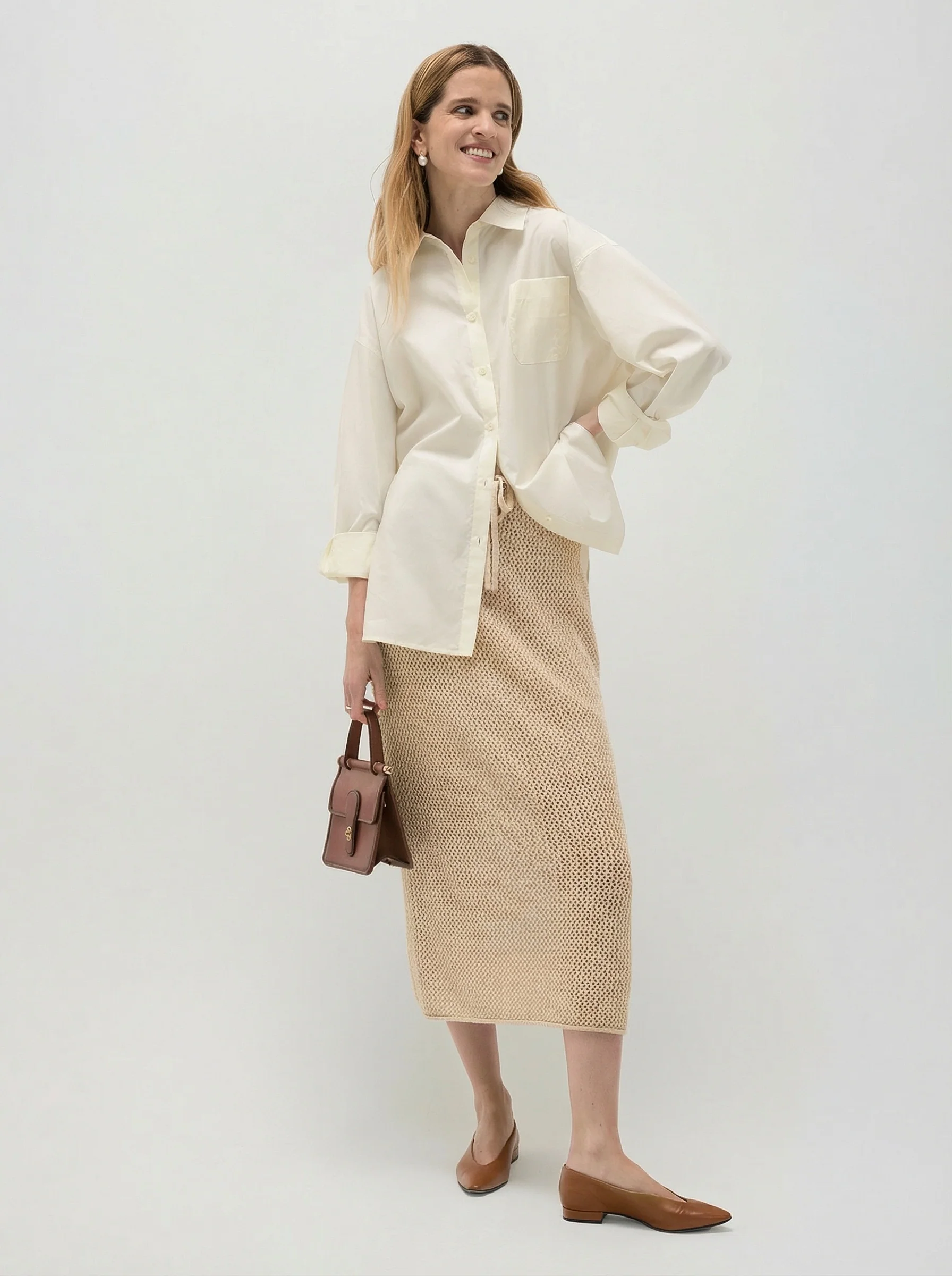 Summer Lyocell Cotton Shirt & Shorts Set - Image 3