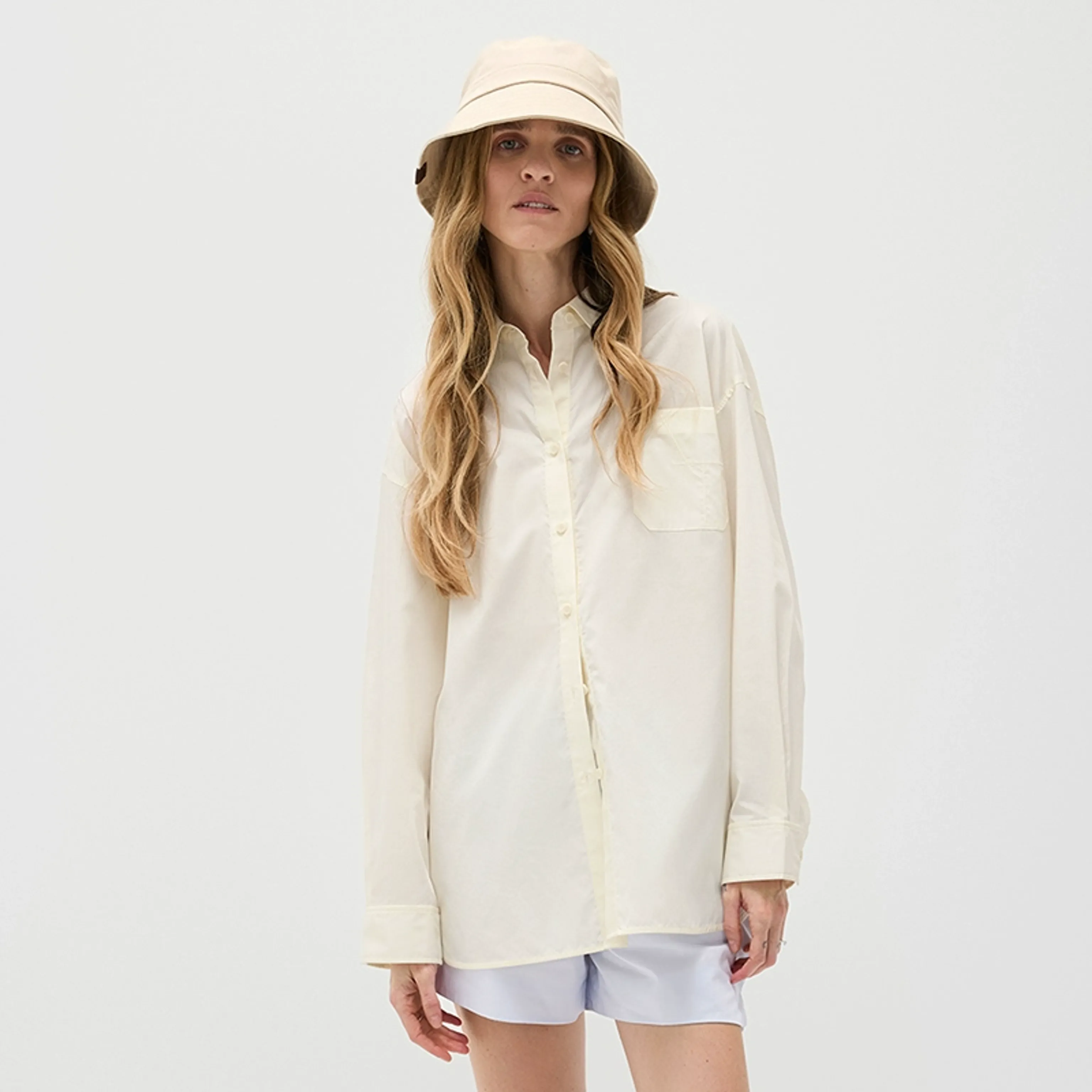 Summer Lyocell Cotton Shirt & Shorts Set - Image 6