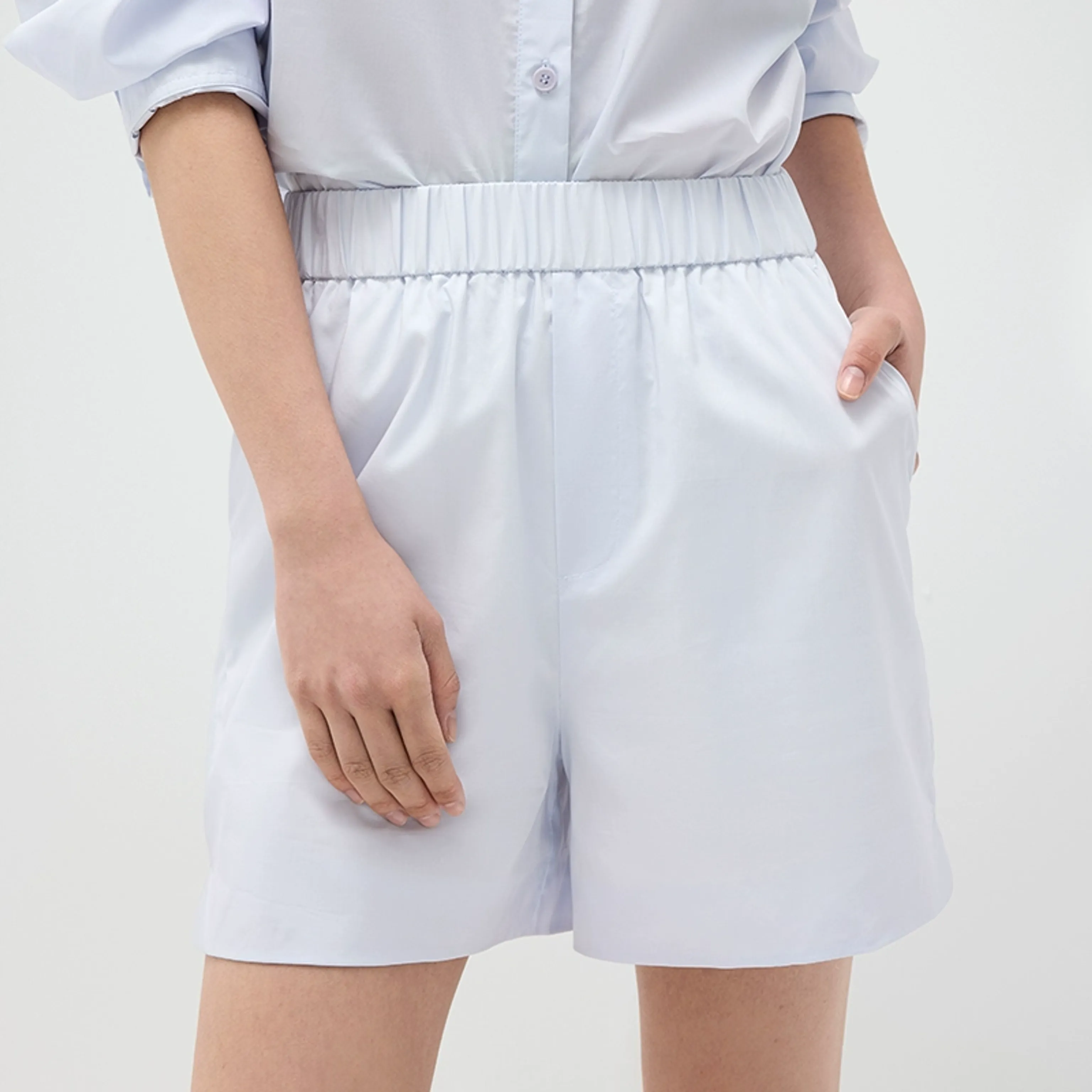 Summer Lyocell Cotton Shirt & Shorts Set - Image 9