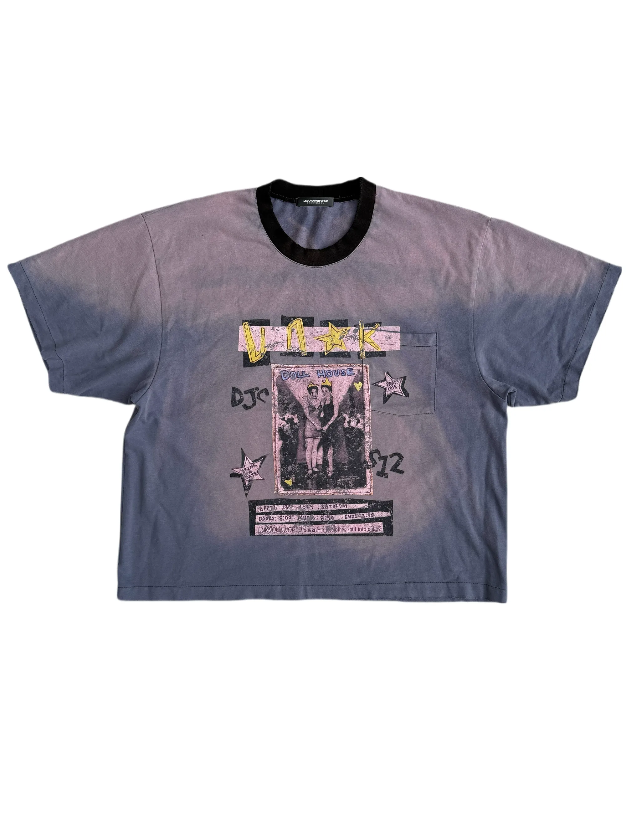 Sun-Faded Washed Wide T-Shirt - Image 4