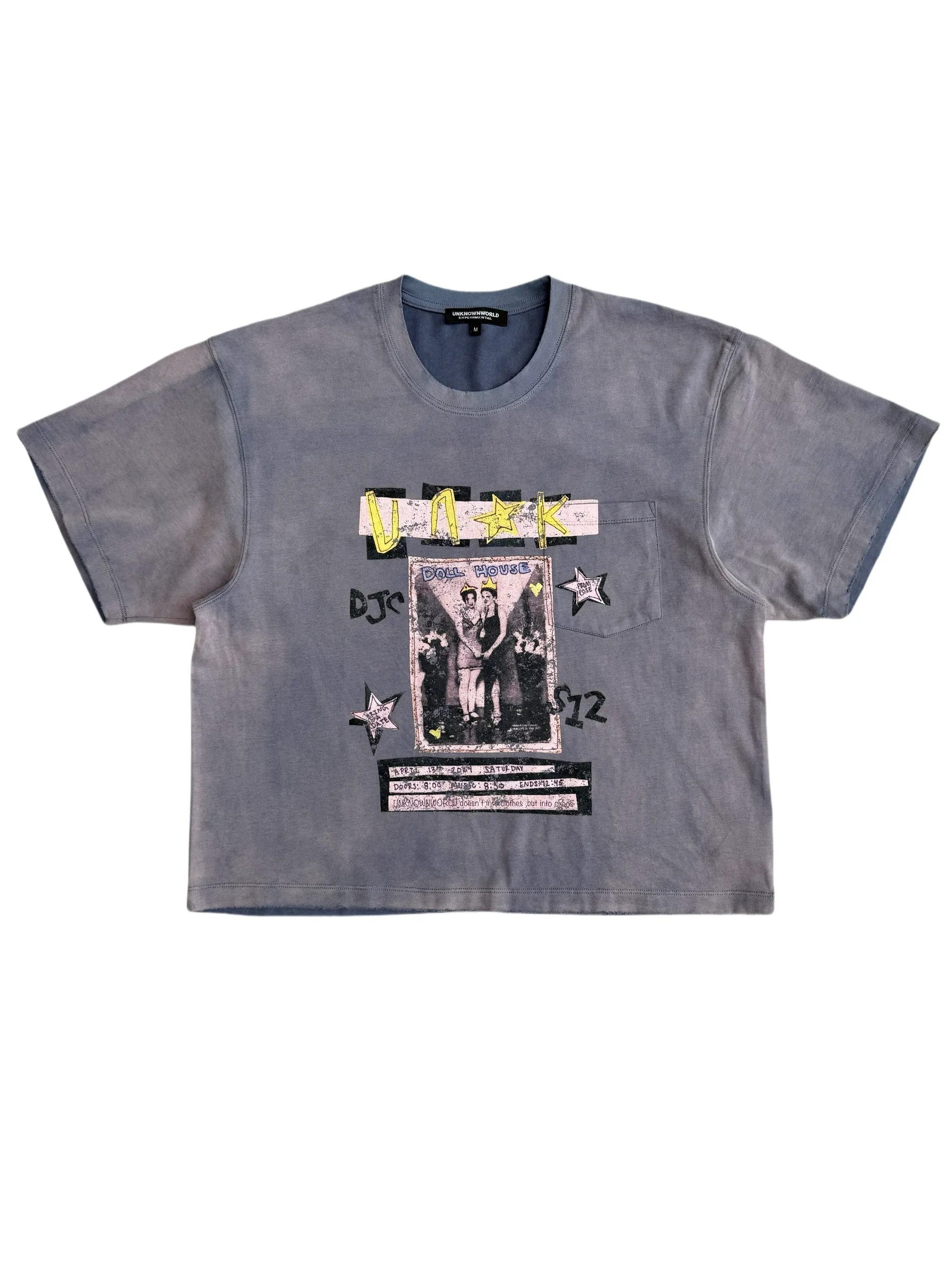 Sun-Faded Washed Wide T-Shirt - Image 5