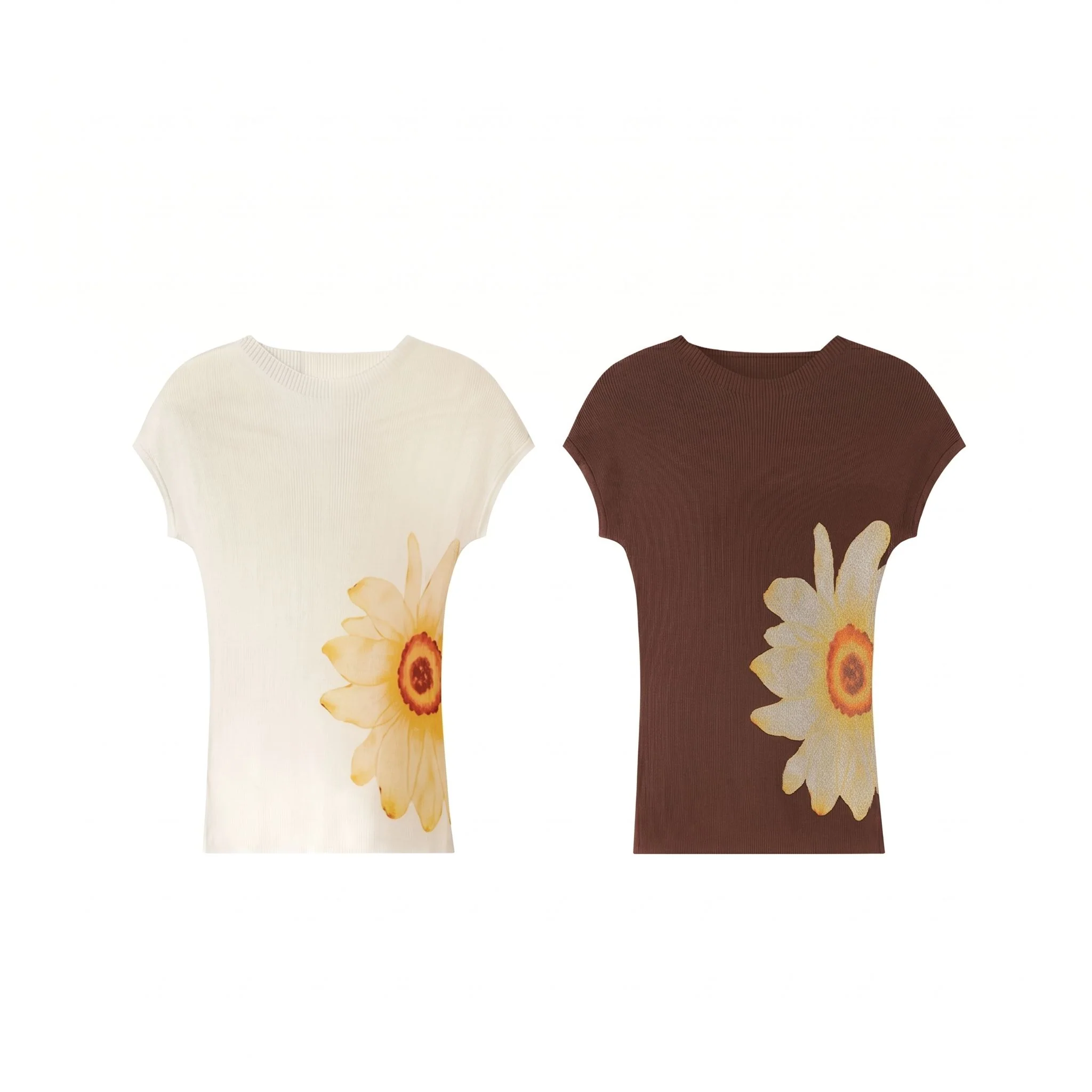 Sunflower Ribbed Tee