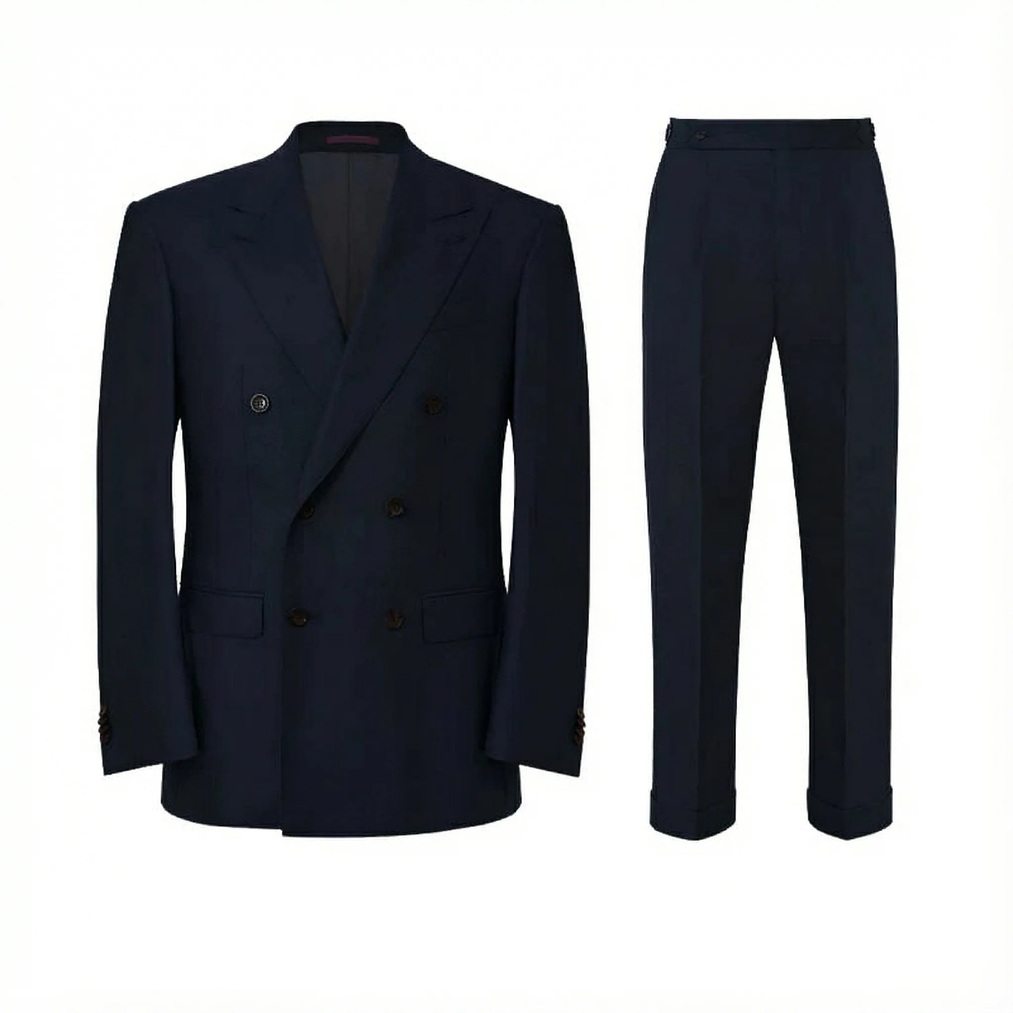 Super 120s High-Twist Loro Piana Wool Suit - Image 11