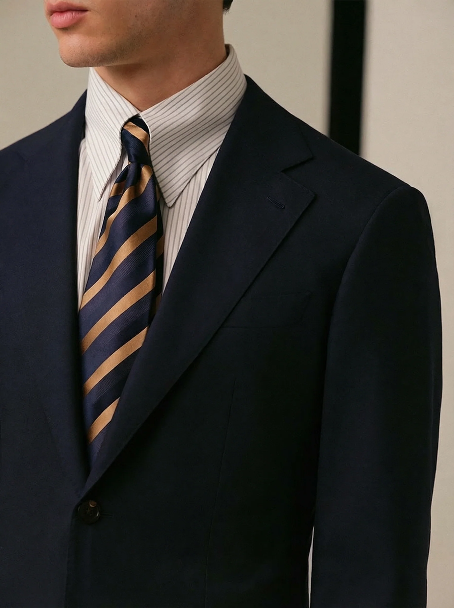 Super 120s High-Twist Loro Piana Wool Suit - Image 3
