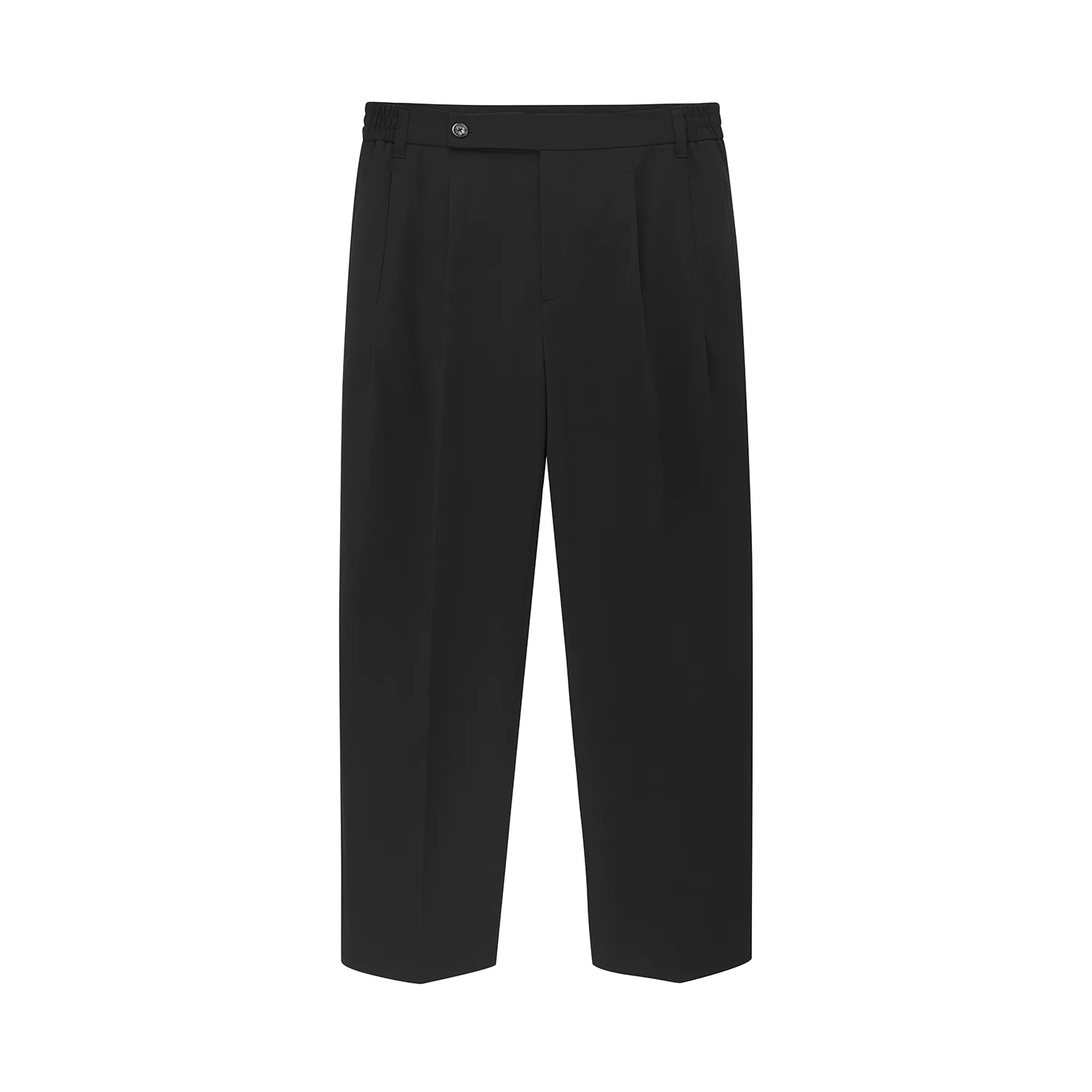 Superfine Double-Pleat Tapered Trousers - Image 6